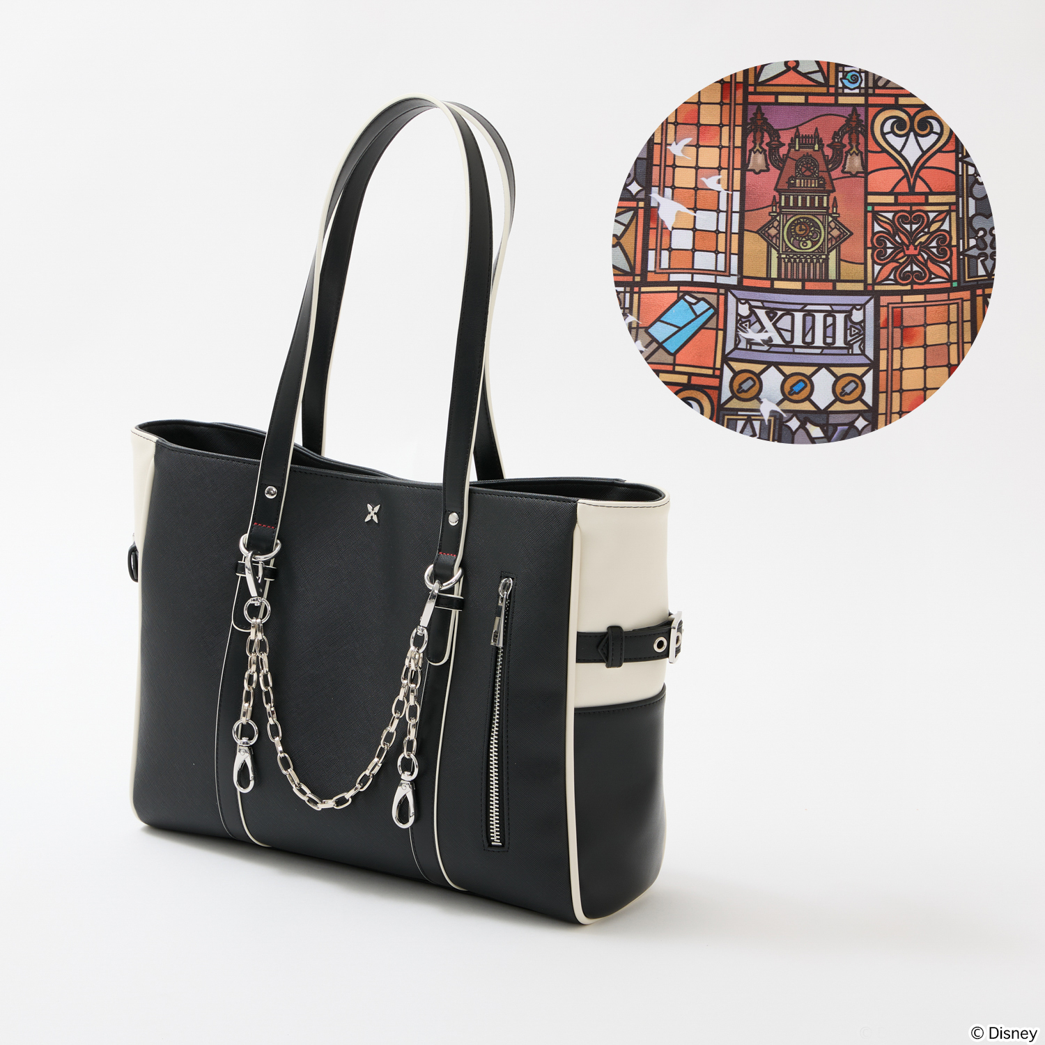 『キングダム ハーツ』ソラ・ロクサスをイメージした新作アイテムが登場。アウター、トートバッグ、チャームが発売_005