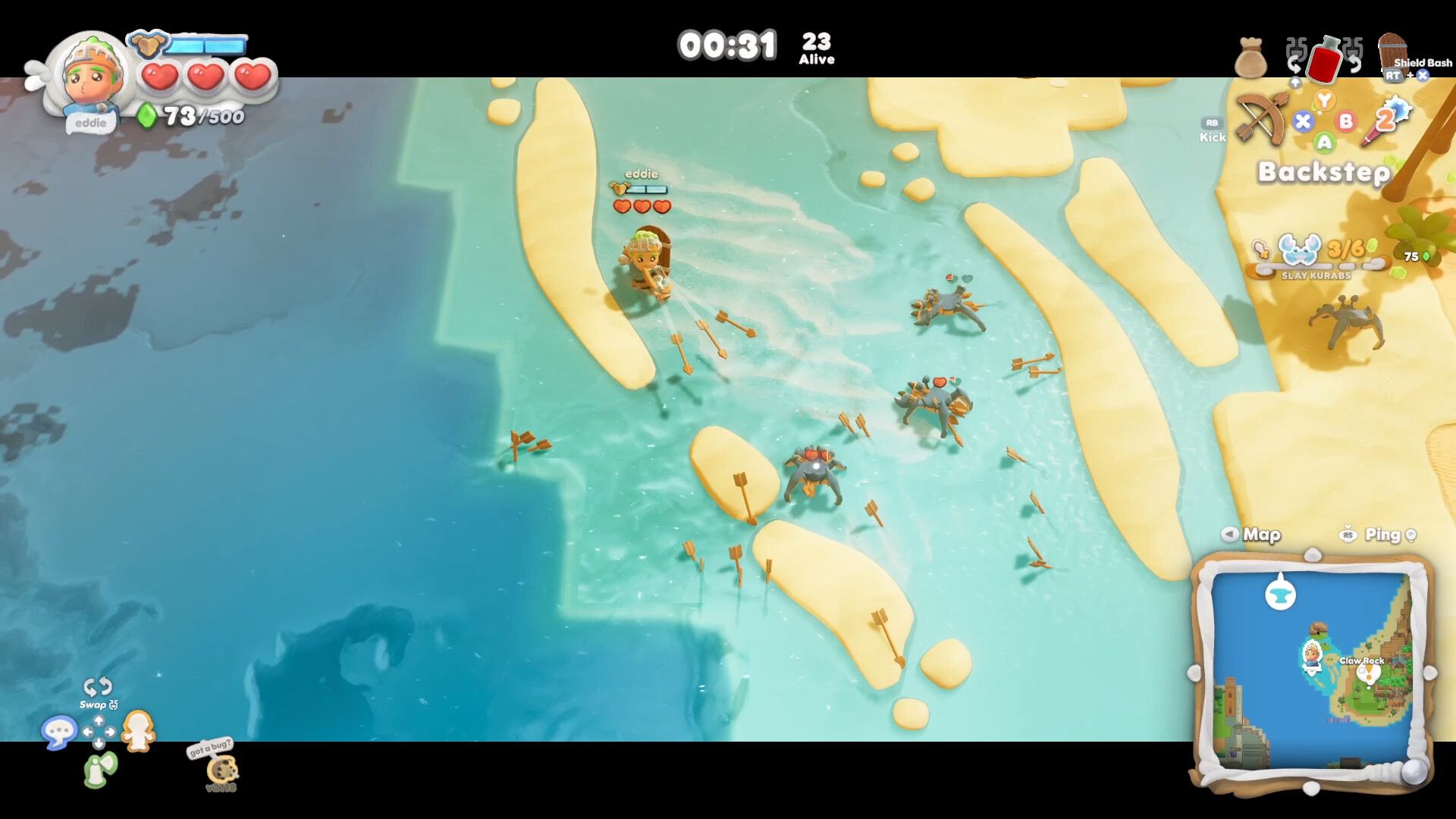 『Scramble Knights Royale』発表。『ゼルダの伝説』から影響を受けた32人対戦のバトロワゲーム_004