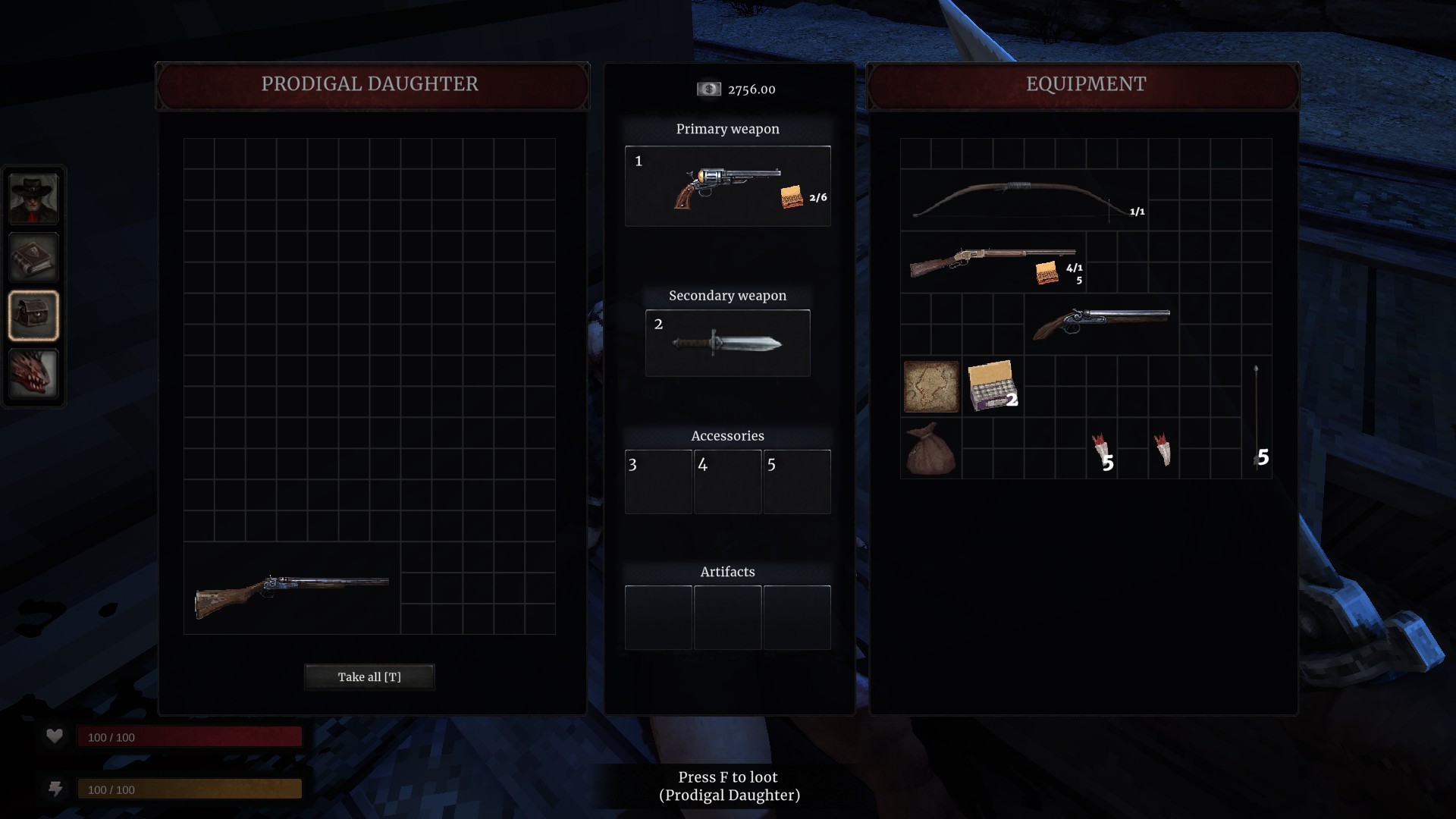 『Blood West』がEpic Games Storeにて24時間限定で無料配布中。西部劇のガンマンが異形と戦うFPS_004