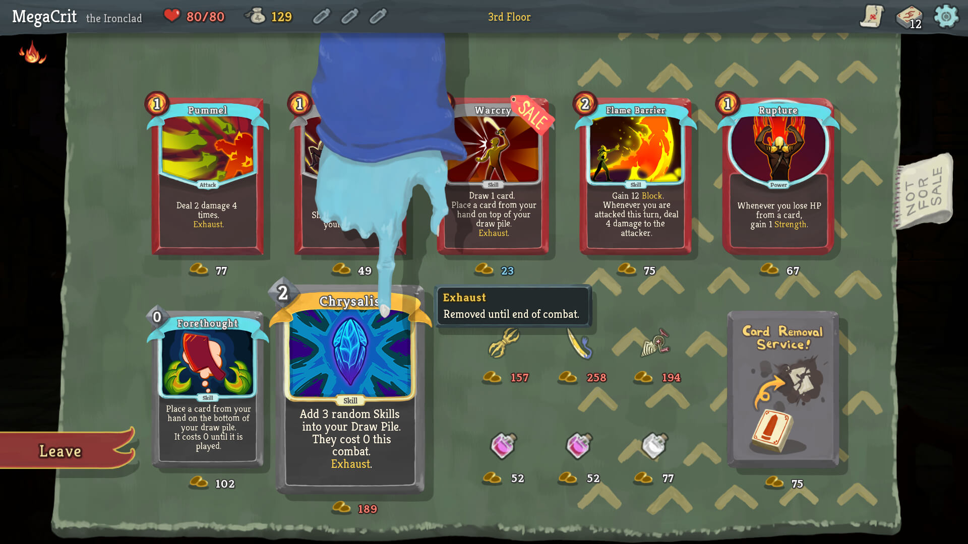 『Slay the Spire』Steam版の最大同接が「5万2000人」を突破。280円で買える90%オフセール中_004
