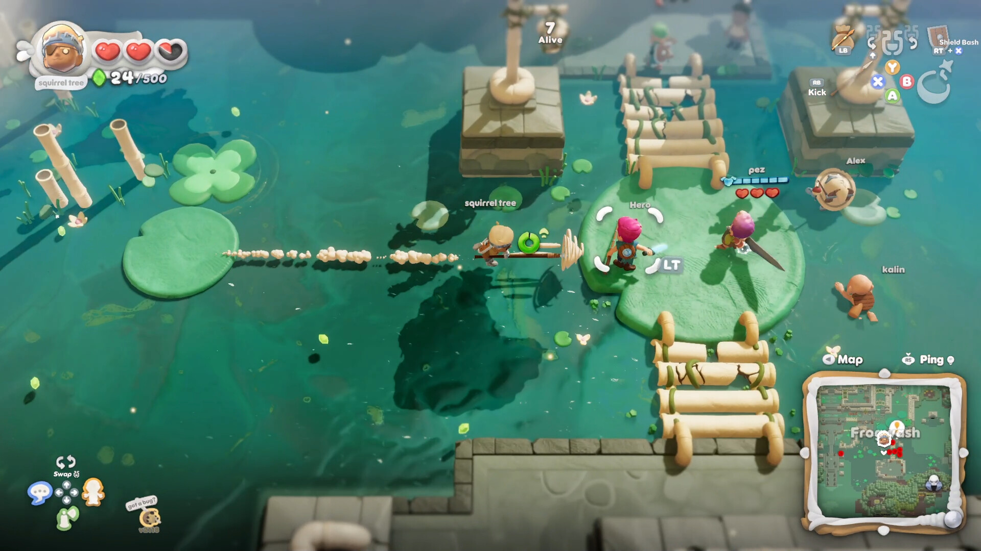 『Scramble Knights Royale』発表。『ゼルダの伝説』から影響を受けた32人対戦のバトロワゲーム_001