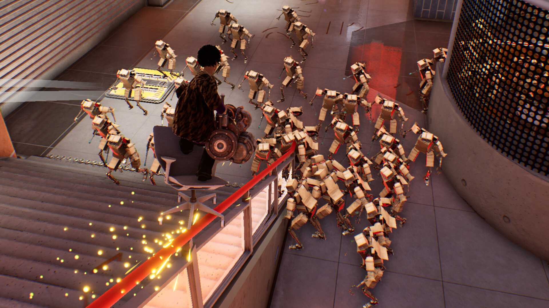 『Last Man Sitting』発表。“オフィスチェア”に乗って戦うTPS_002