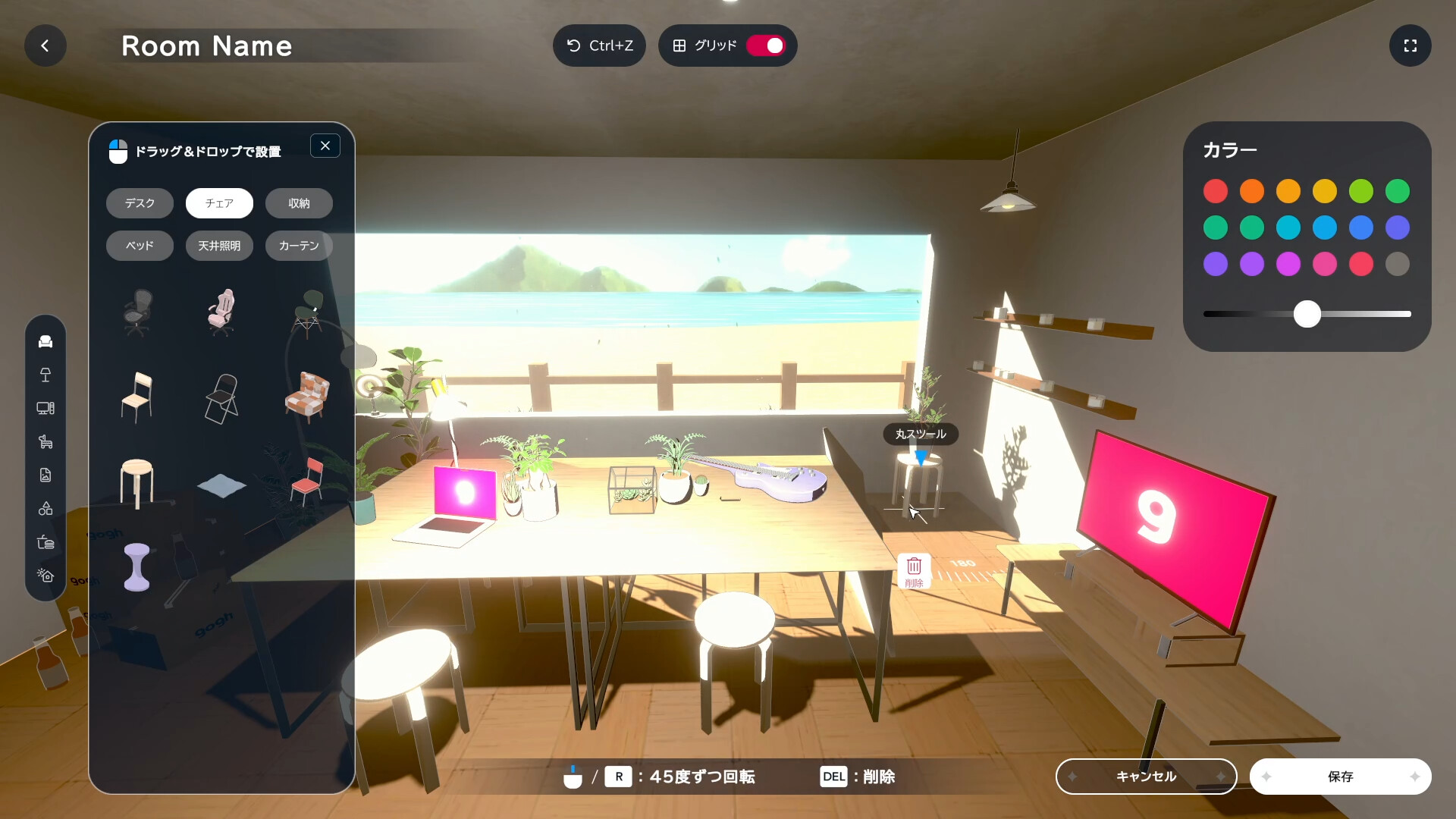 マルチプレイ作業用ゲーム『gogh』が、初音ミク 「STUDY WITH MIKU」とのコラボDLC2種を発表_008