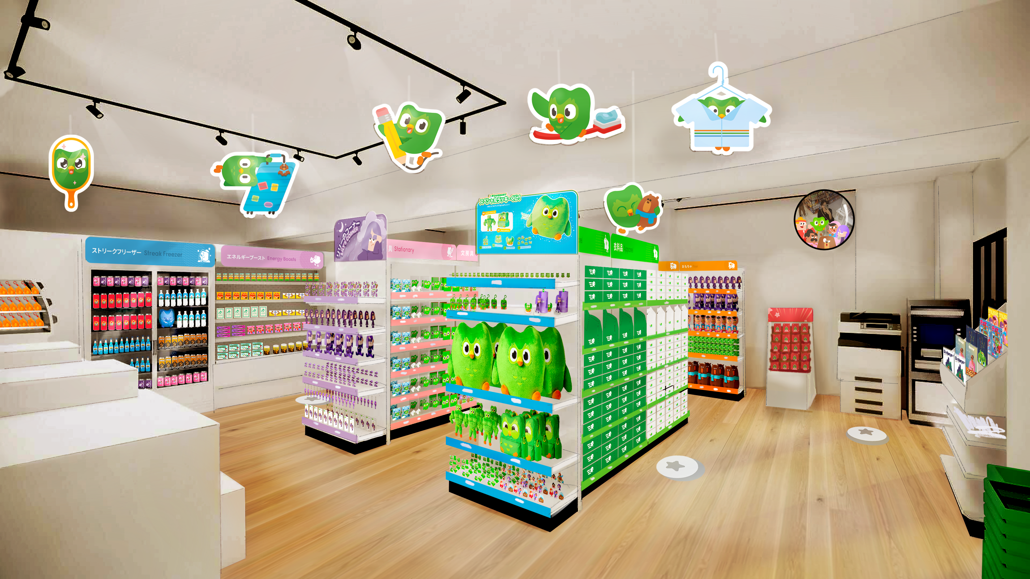 『デュオリンゴ』コンビニ風ポップアップストア「DUOMART」が本日よりオープン_013