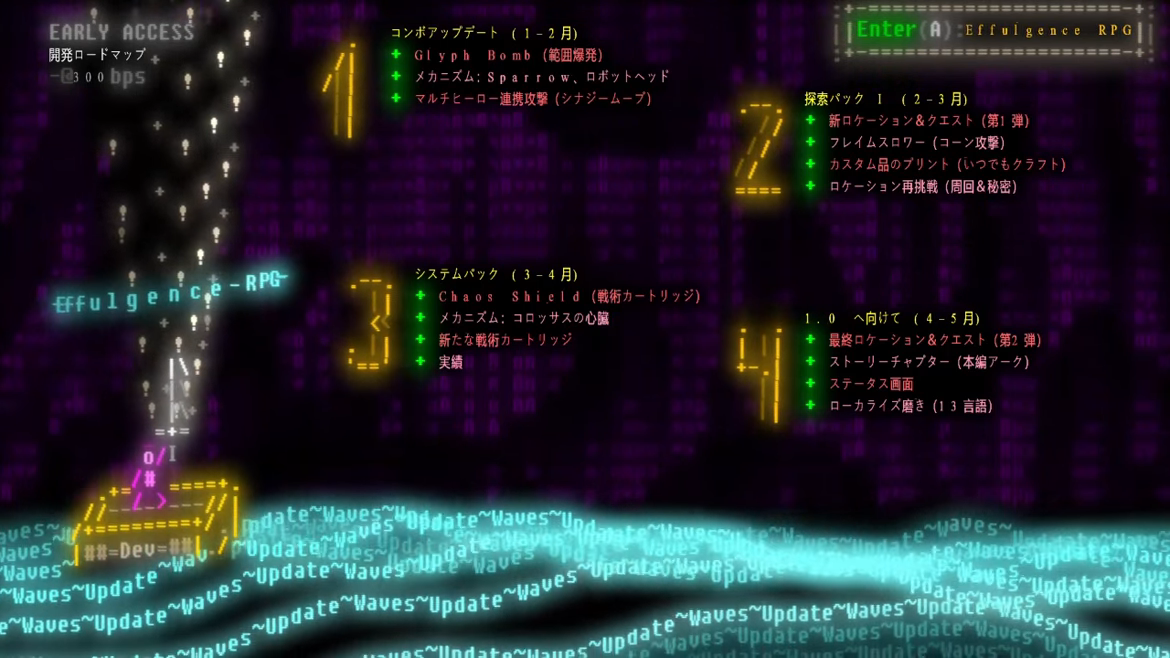 『Effulgence RPG』早期アクセス版が本日配信開始。「アスキーアート」が3Dでヌルヌル動くゲーム_005