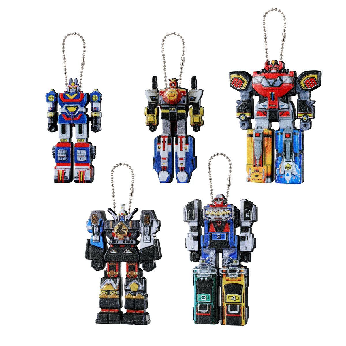 歴代「戦隊ロボ」が手のひらサイズのミニチュアチャームに_001