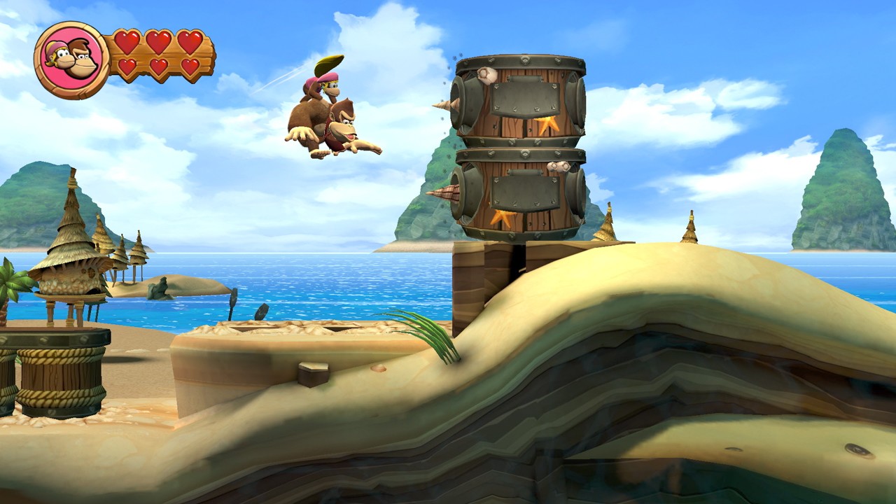 『ドンキーコング リターンズHD』ディクシーコングが本日配信の無料アップデートで登場！_002