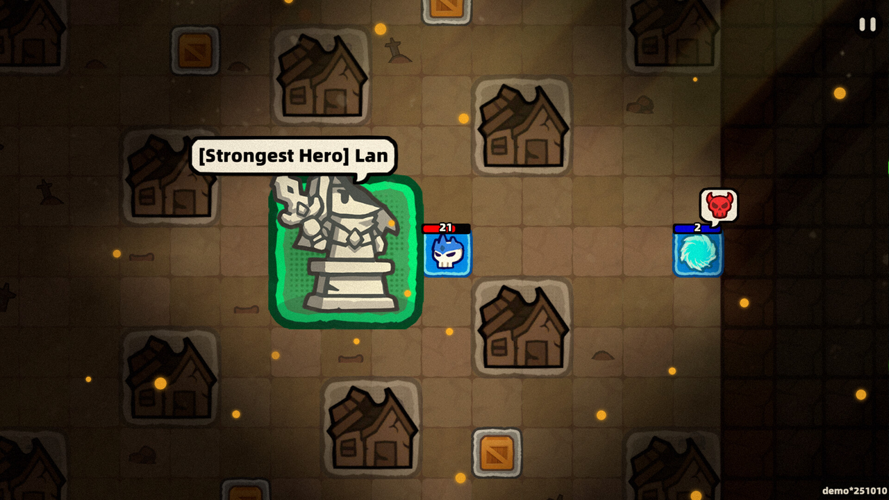 『カード魔王: 頭だけになっても！』体験版が配信中。反射神経が無くても楽しめるローグライクアクションゲーム_001