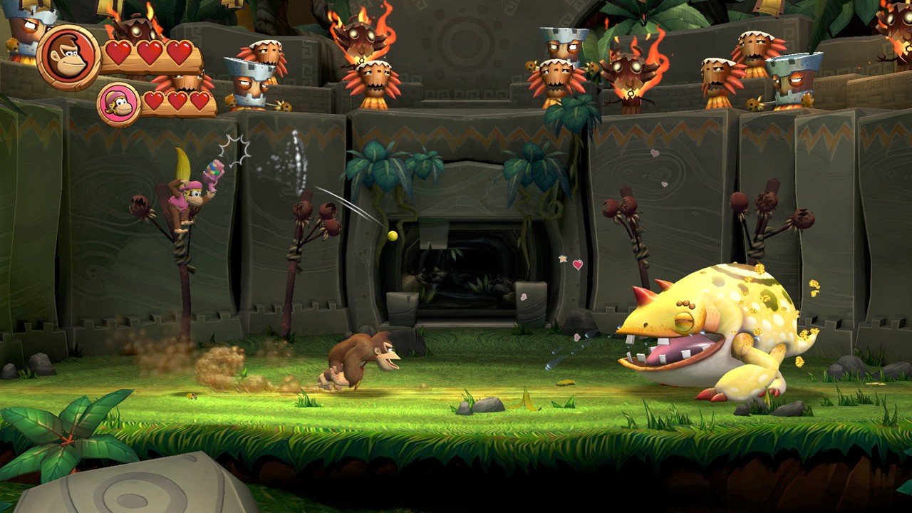 『ドンキーコング リターンズHD』ディクシーコングが本日配信の無料アップデートで登場！_001