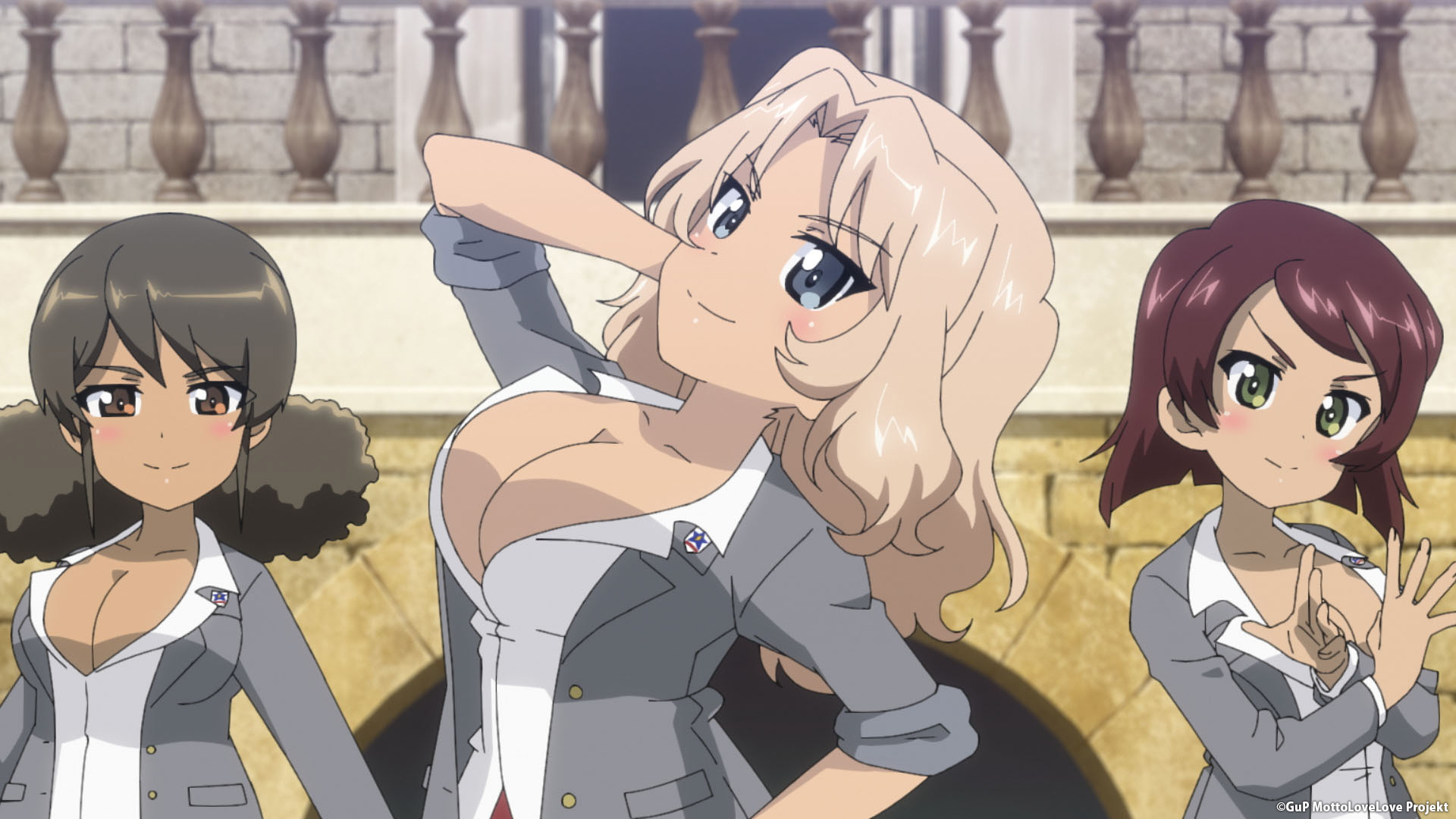 『ガルパン』⻄住しほ&島⽥千代、2人の家元が睨み合うスピンオフアニメ第3幕のキービジュアル解禁_009