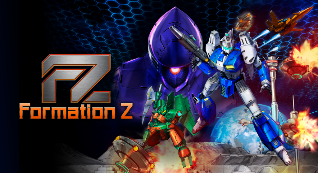 フォーメーションZ』のフルリメイクとなる変形ロボットシューティング
