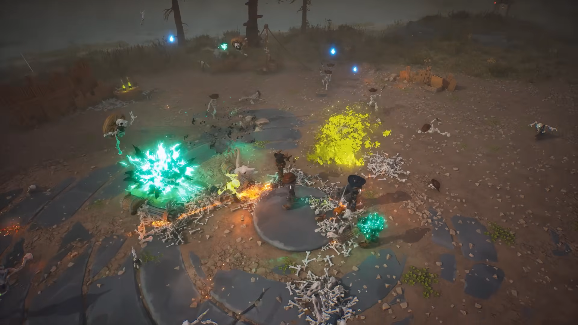 『Far Far West』オープンプレイテストが開始。最大4人マルチ対応の呪文×ロボットカウボーイ協力シューター_004