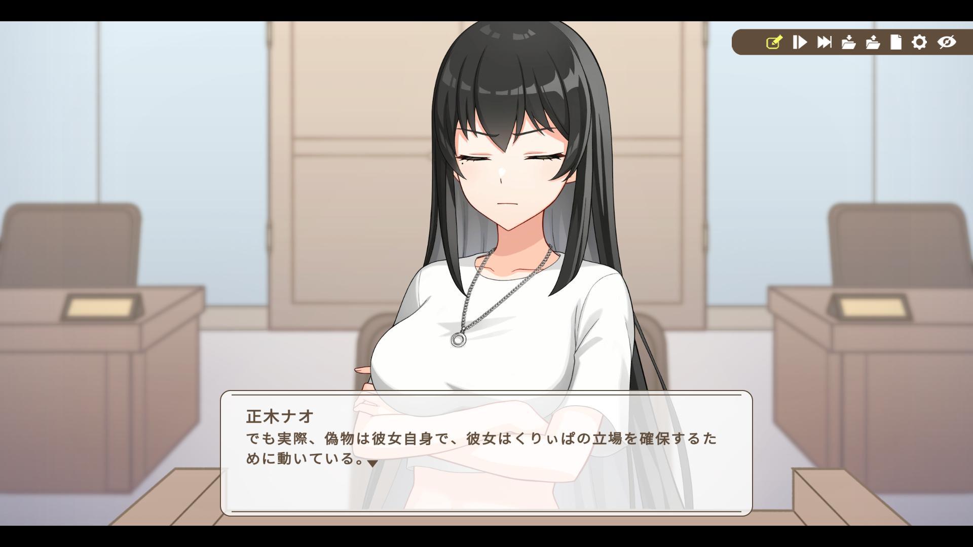 『中の人は誰』配信開始。「人気Vtuberの中の人」と殺人事件の真相を解き明かす法廷ミステリーゲーム_007