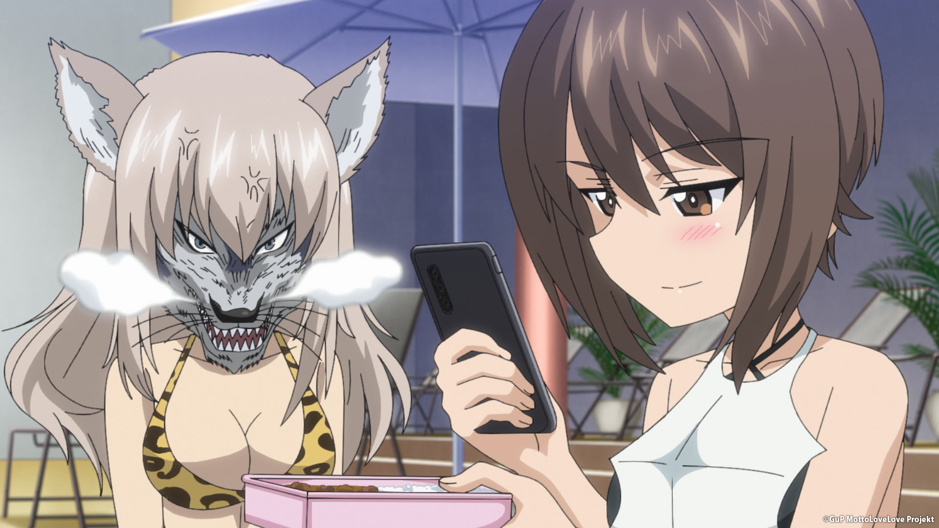 『ガルパン』⻄住しほ&島⽥千代、2人の家元が睨み合うスピンオフアニメ第3幕のキービジュアル解禁_006