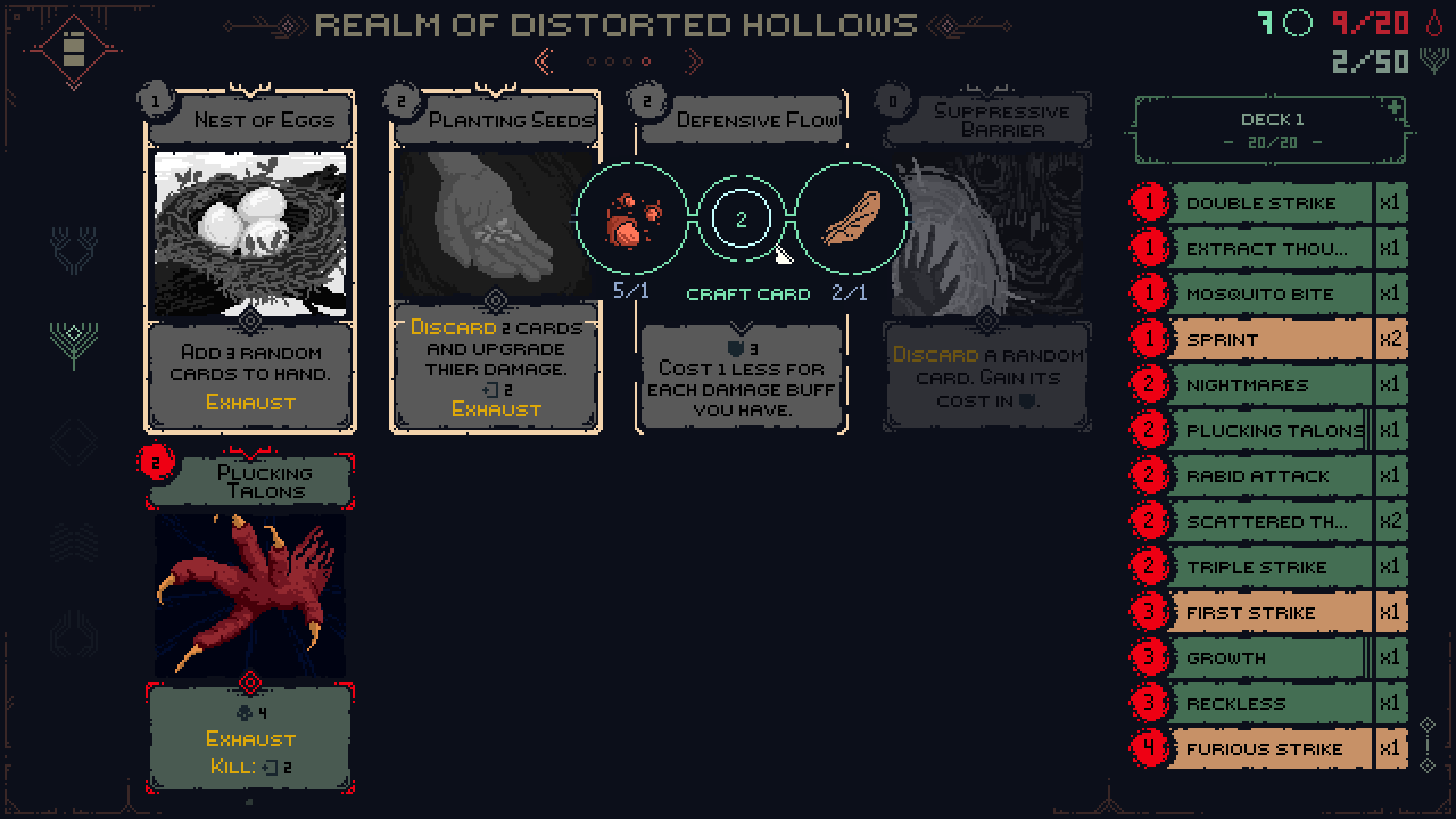 『Death Howl』レビュー・評価・感想:二重の意味で「神がかった」面白さを持つ、ソウルライク・デッキビルディング_008