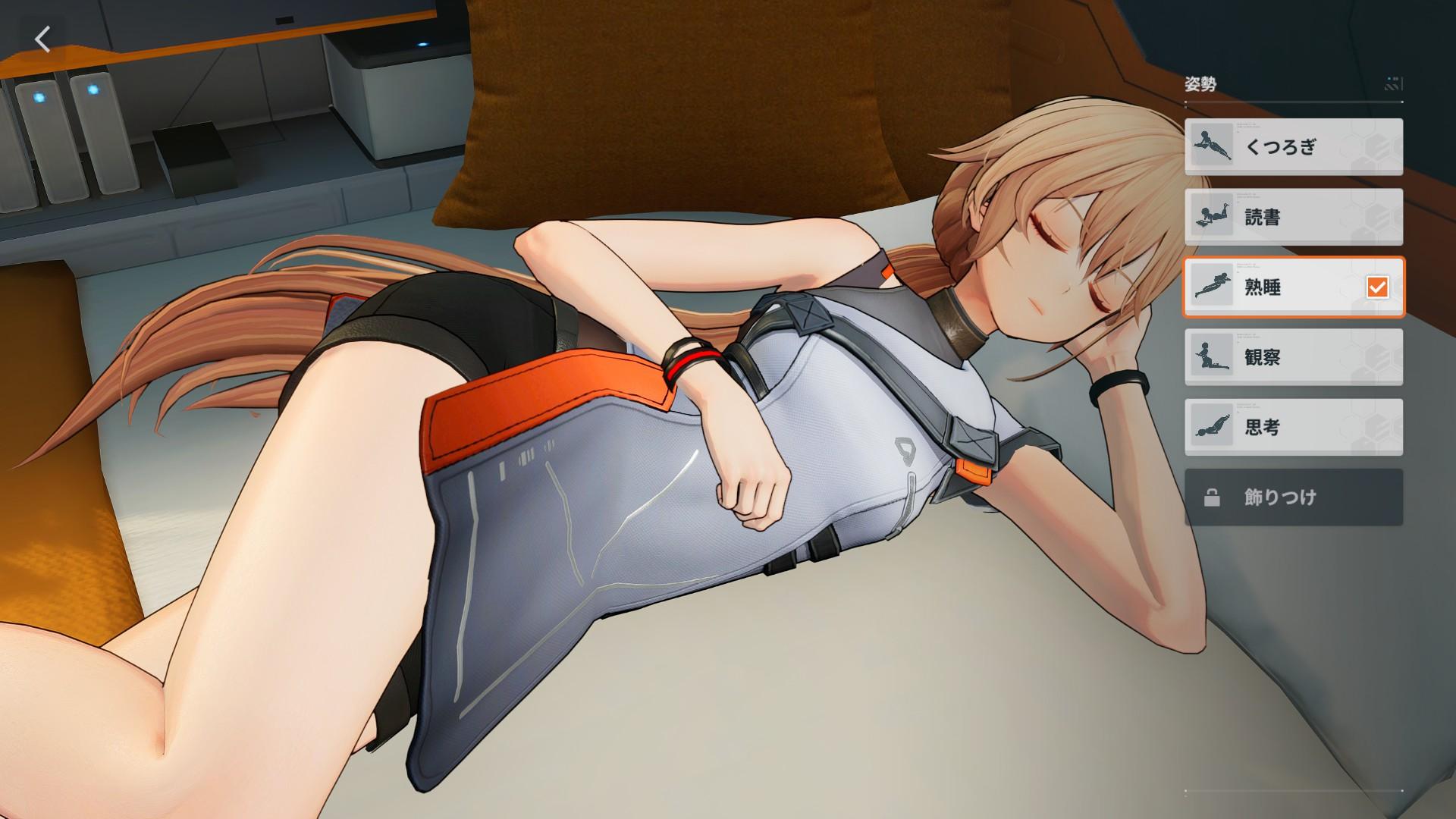『ドルフロ2』レビュー・感想・評価:戦闘のち「太もも撮影」や「睡眠導入ASMR」が降り注ぐ、“美少女との距離感”がバグったゲーム_015
