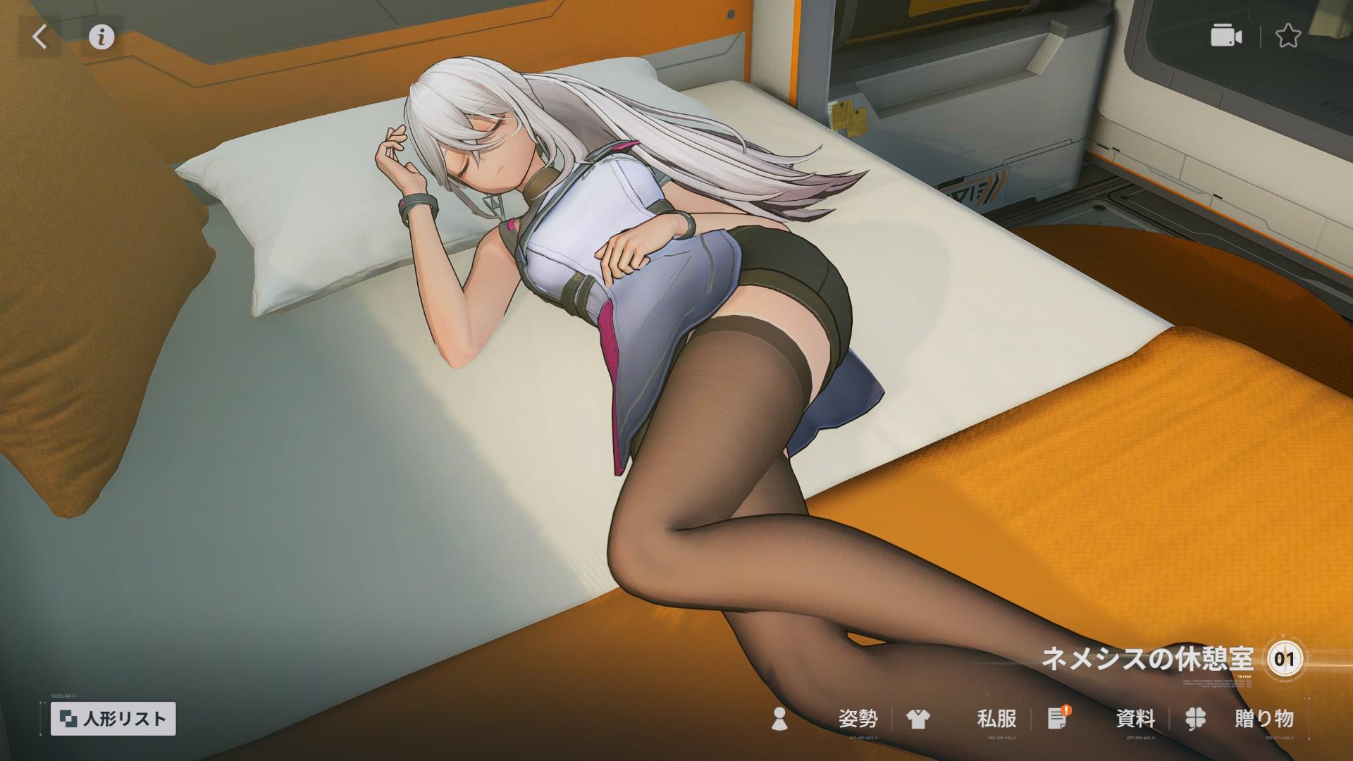 『ドルフロ2』レビュー・感想・評価:戦闘のち「太もも撮影」や「睡眠導入ASMR」が降り注ぐ、“美少女との距離感”がバグったゲーム_019