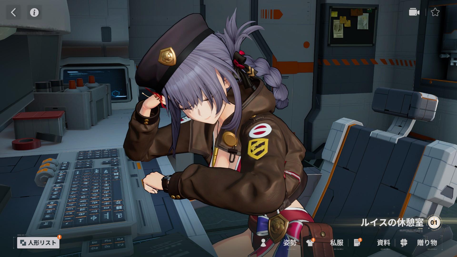 『ドルフロ2』レビュー・感想・評価:戦闘のち「太もも撮影」や「睡眠導入ASMR」が降り注ぐ、“美少女との距離感”がバグったゲーム_020