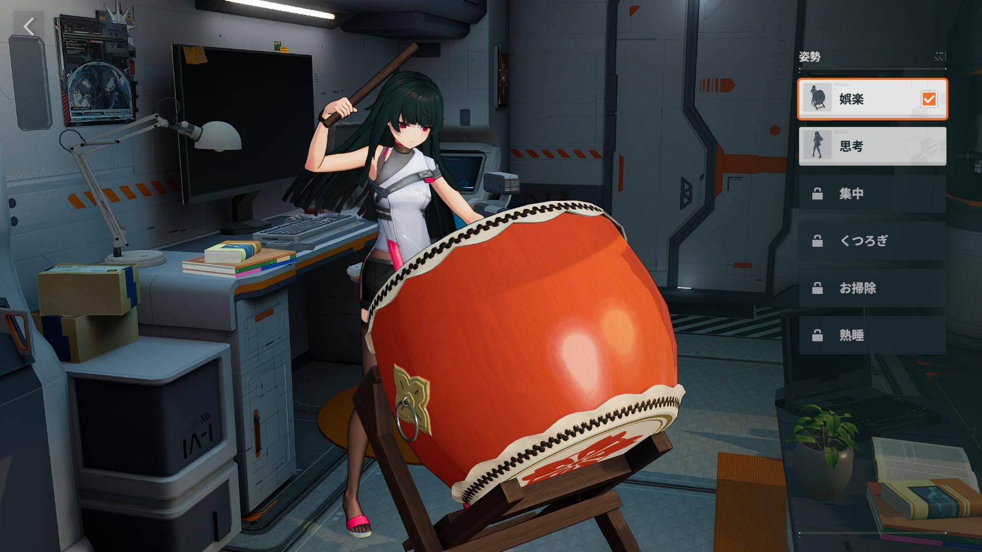 『ドルフロ2』レビュー・感想・評価:戦闘のち「太もも撮影」や「睡眠導入ASMR」が降り注ぐ、“美少女との距離感”がバグったゲーム_058