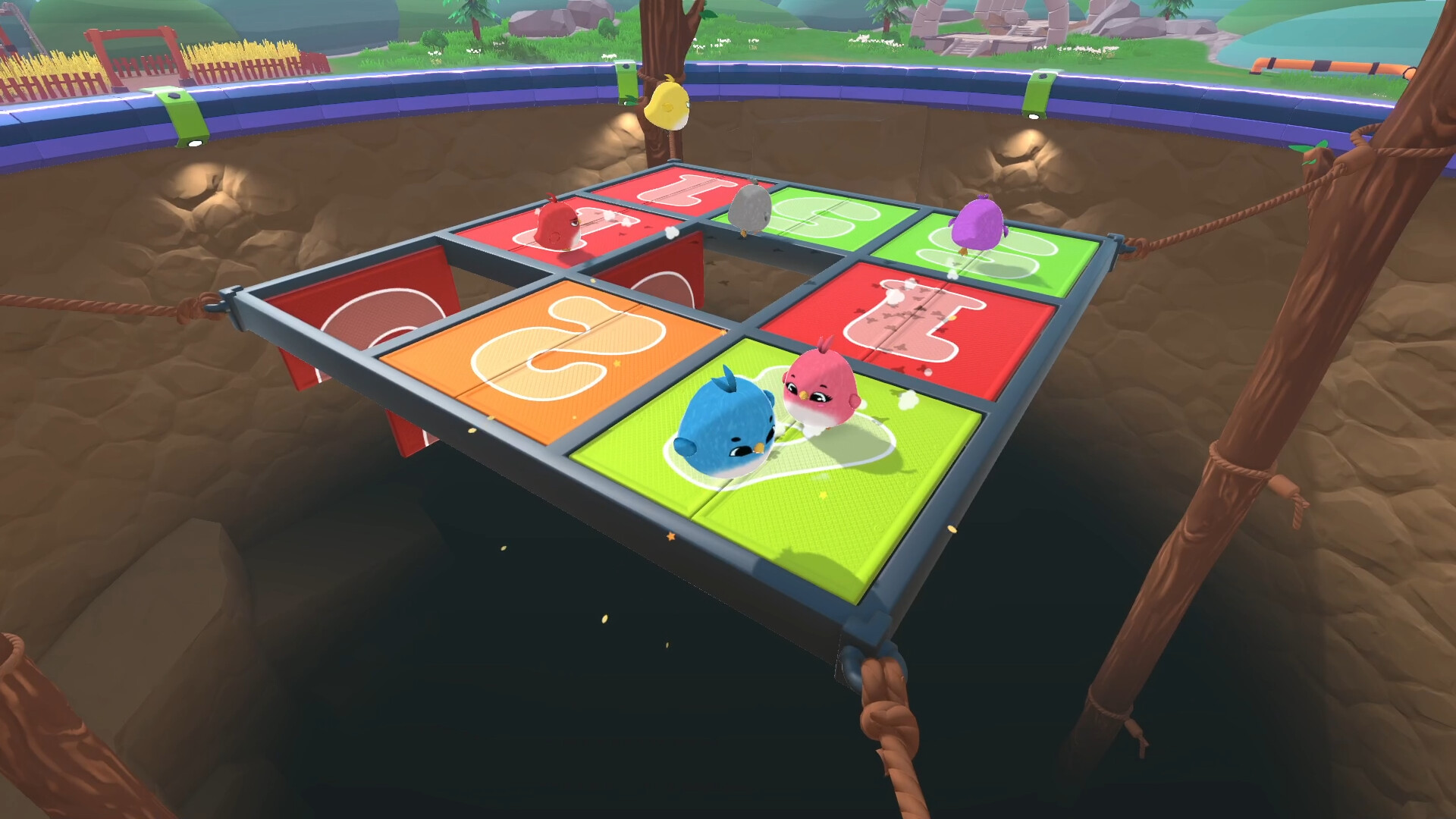 『Feather Party』正式版がリリース。かわいいヒヨコたちが競い合う最大8人マルチのパーティーゲーム_002