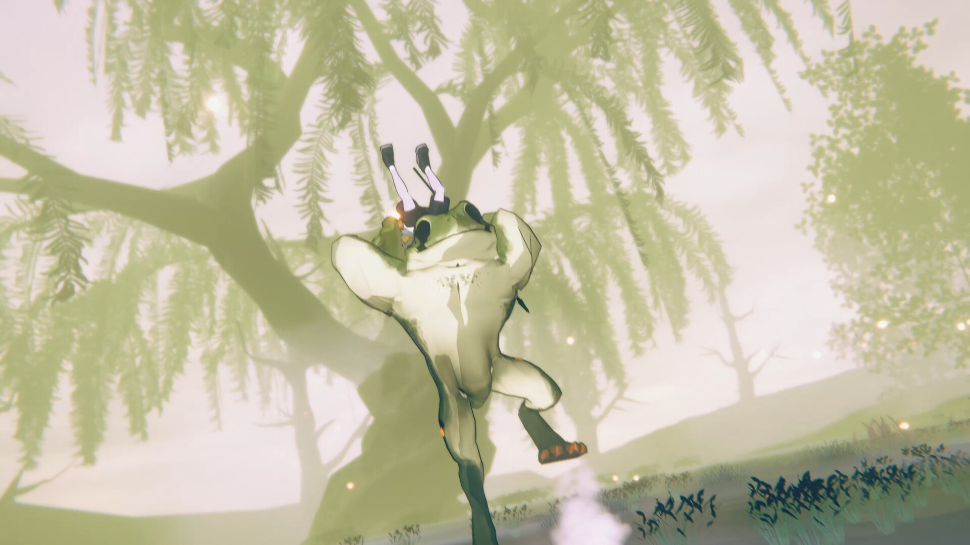 『BREKEKEKEX』のSteamストアページが公開。沼地を舞台にカエルと戦う近接格闘アクションゲーム_002