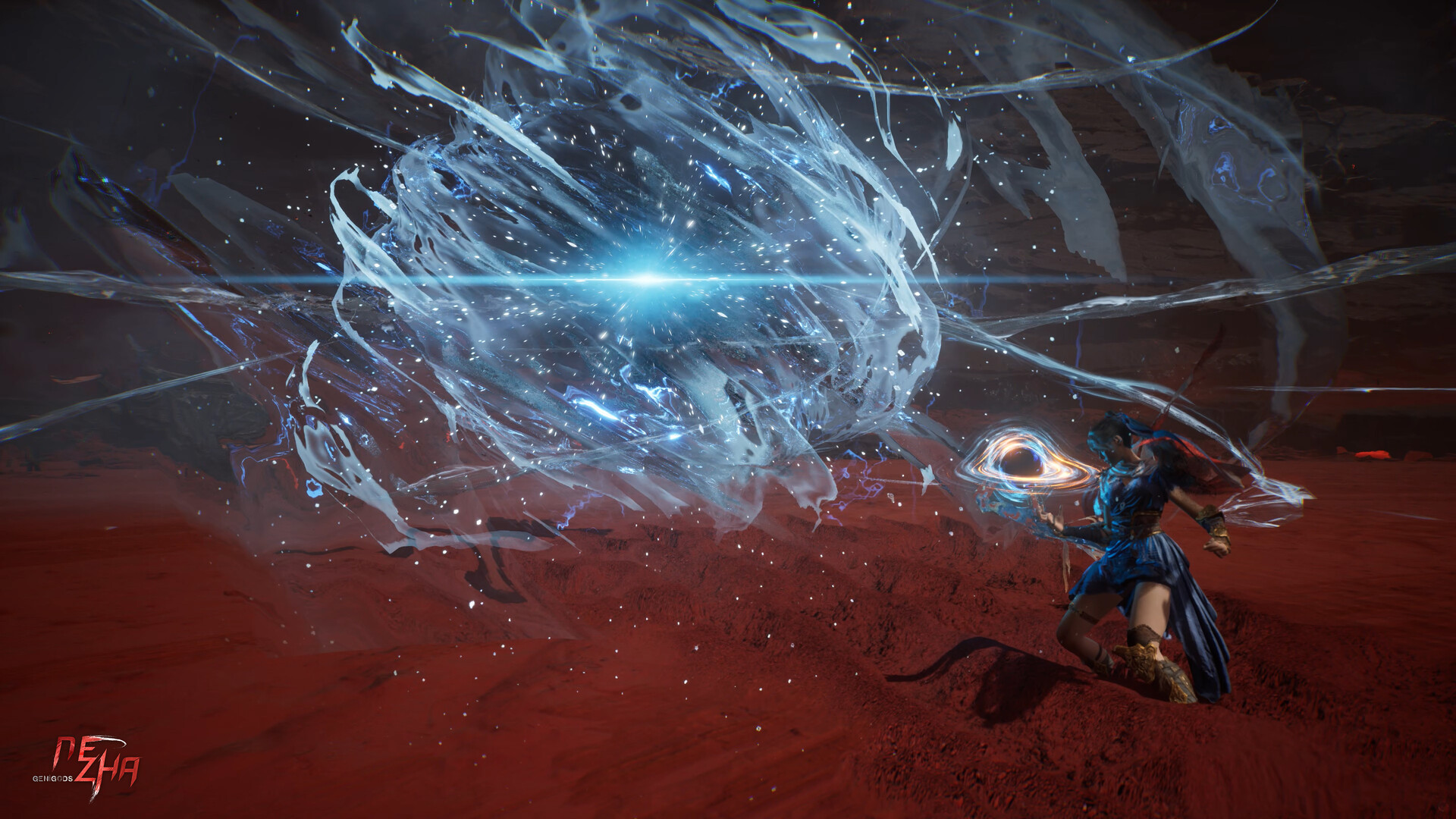 「哪吒」に転生し巨神と死闘を繰り広げるアクションRPG『太古の神:哪吒』発表。UE5でド派手な古代中国の神話バトル描く_004