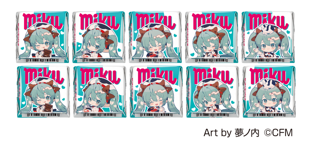 「チロルチョコ」と「初音ミク」のコラボ商品が1月26日に発売決定_001
