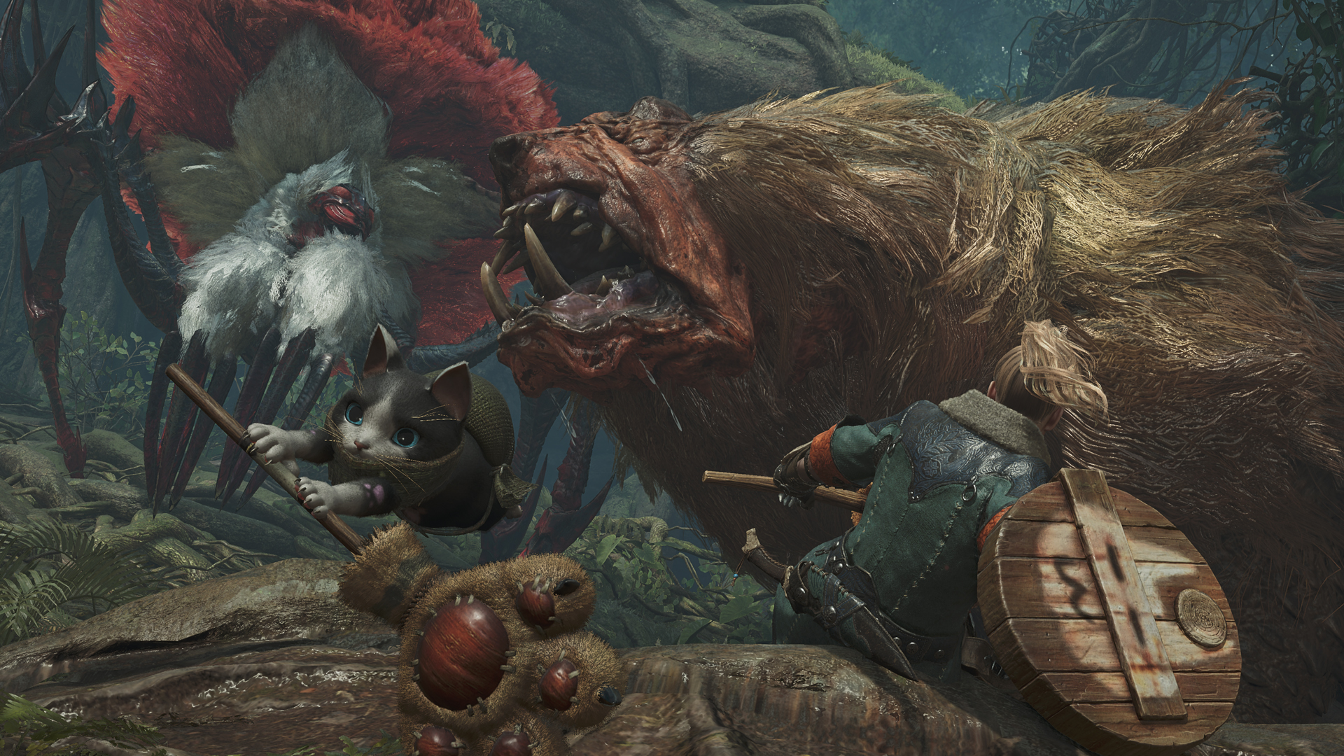 『モンハンワイルズ』シリーズおなじみの「ねこ？ぱんち」が実装へ。最新イベントクエスト情報が公開_001