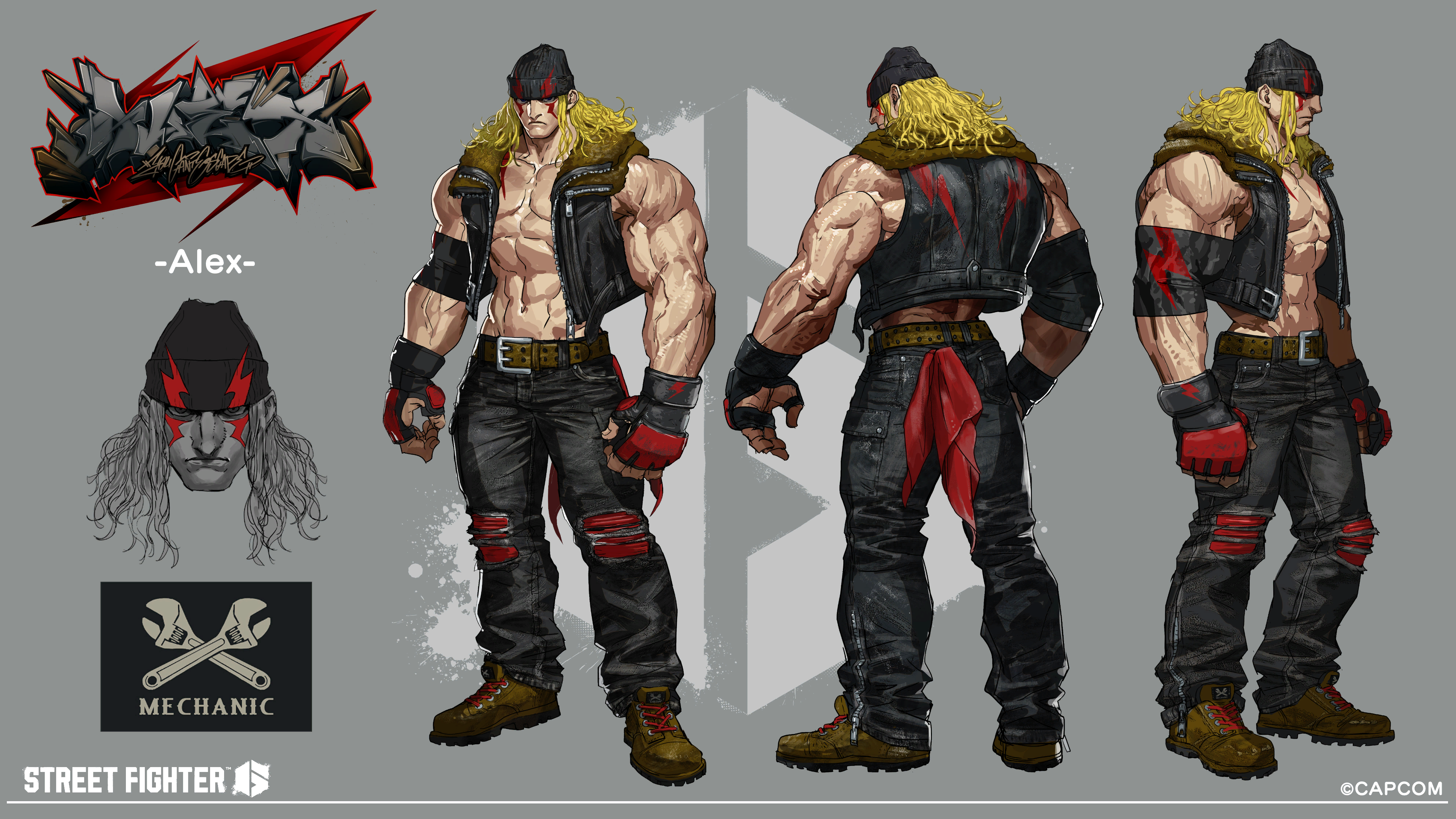 『スト6』アレックスが3月17日に参戦決定。ゲームプレイ映像が公開。ケニー・オメガ氏が一部モーションキャプチャを担当_008