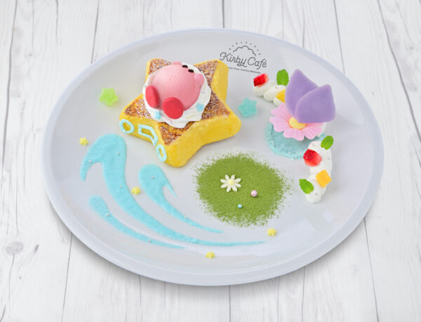 『カービィのエアライダー』のフレンチトーストが可愛すぎる。2月4日より新商品が「カービィカフェ」にて販売_002
