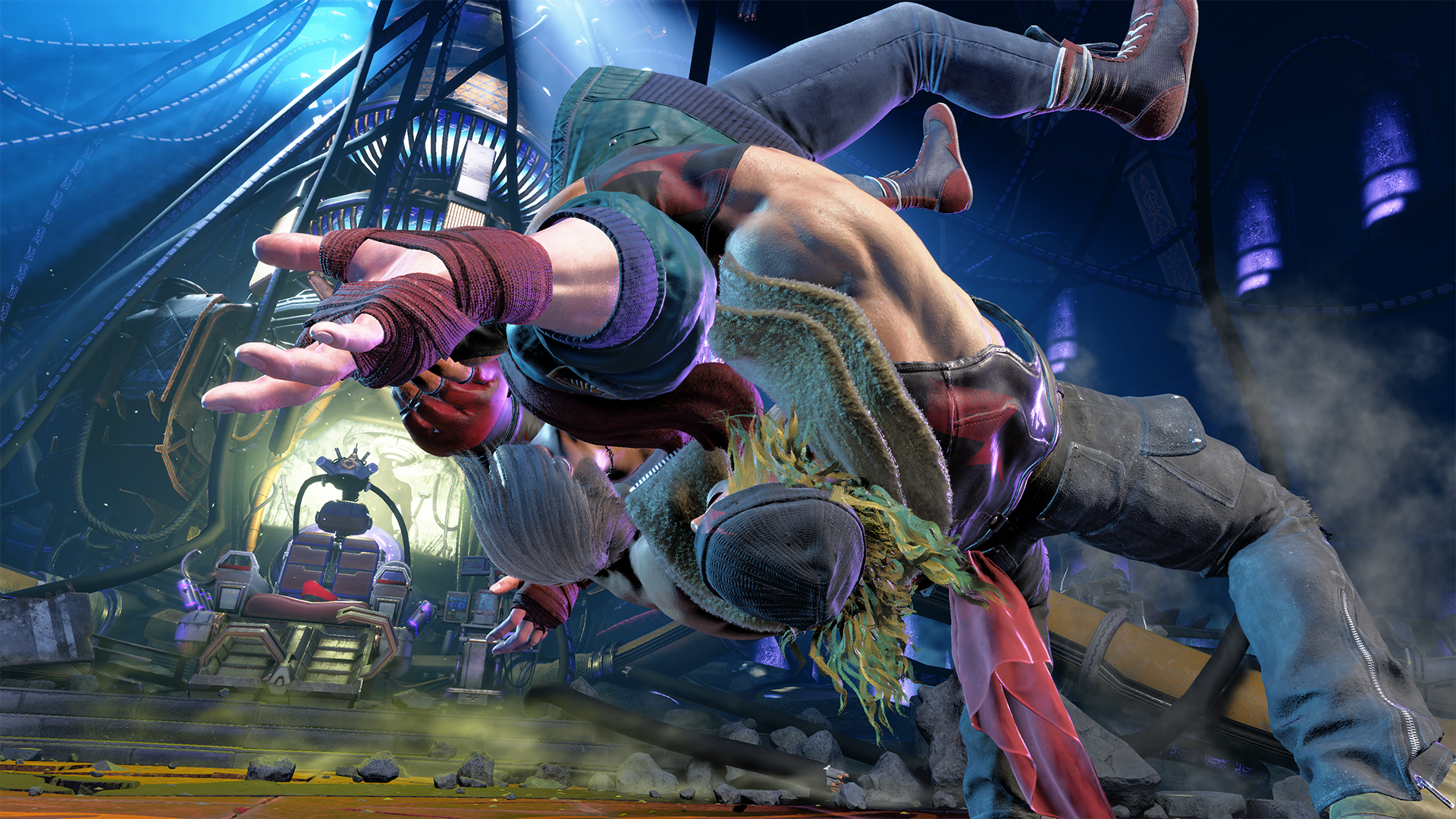 『スト6』アレックスが3月17日に参戦決定。ゲームプレイ映像が公開。ケニー・オメガ氏が一部モーションキャプチャを担当_001