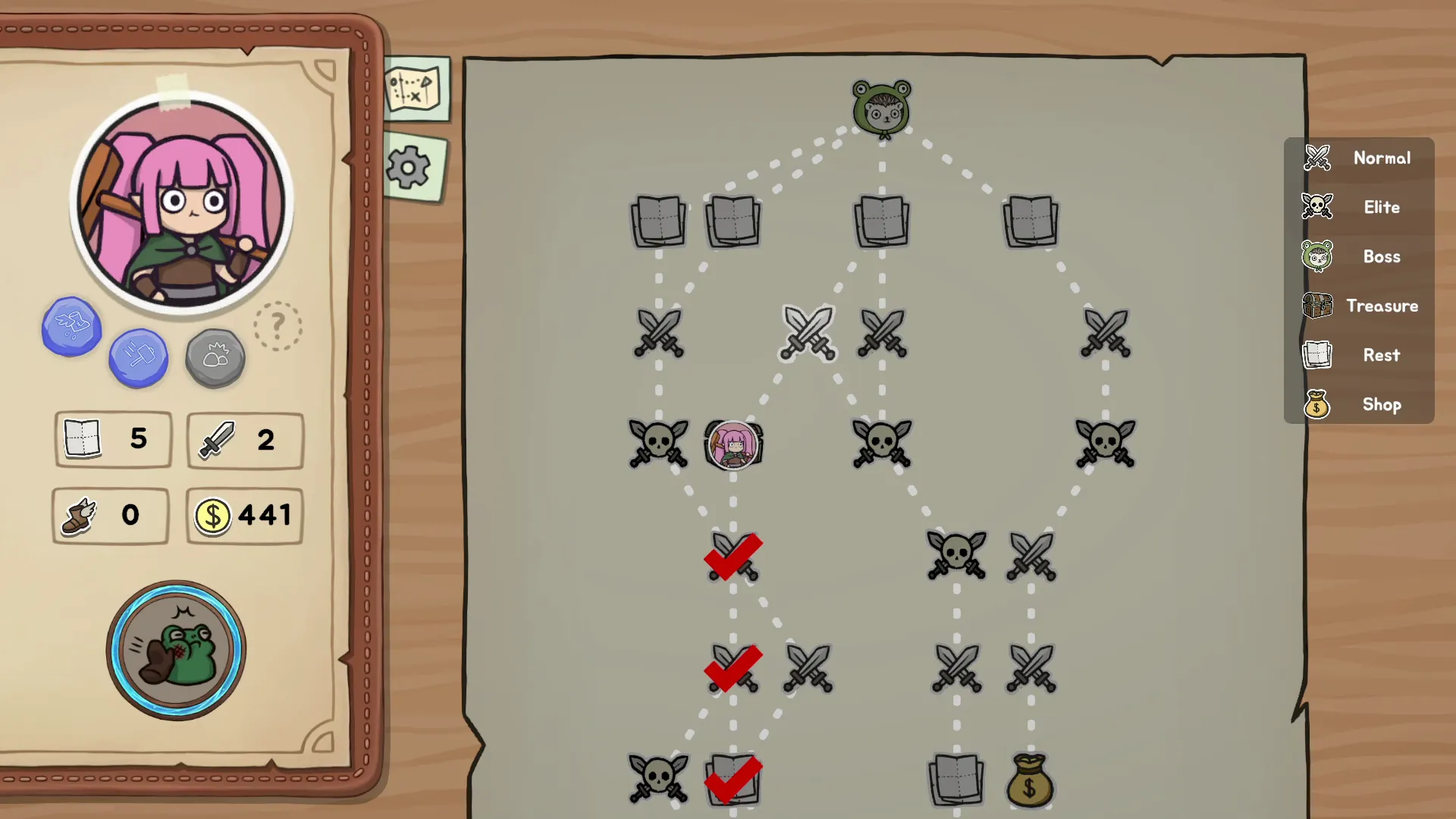 『Cartapli: Fold Quest』2月5日に配信へ。「紙を折る」ことで敵味方の位置を変えるローグライク・パズルゲーム_003