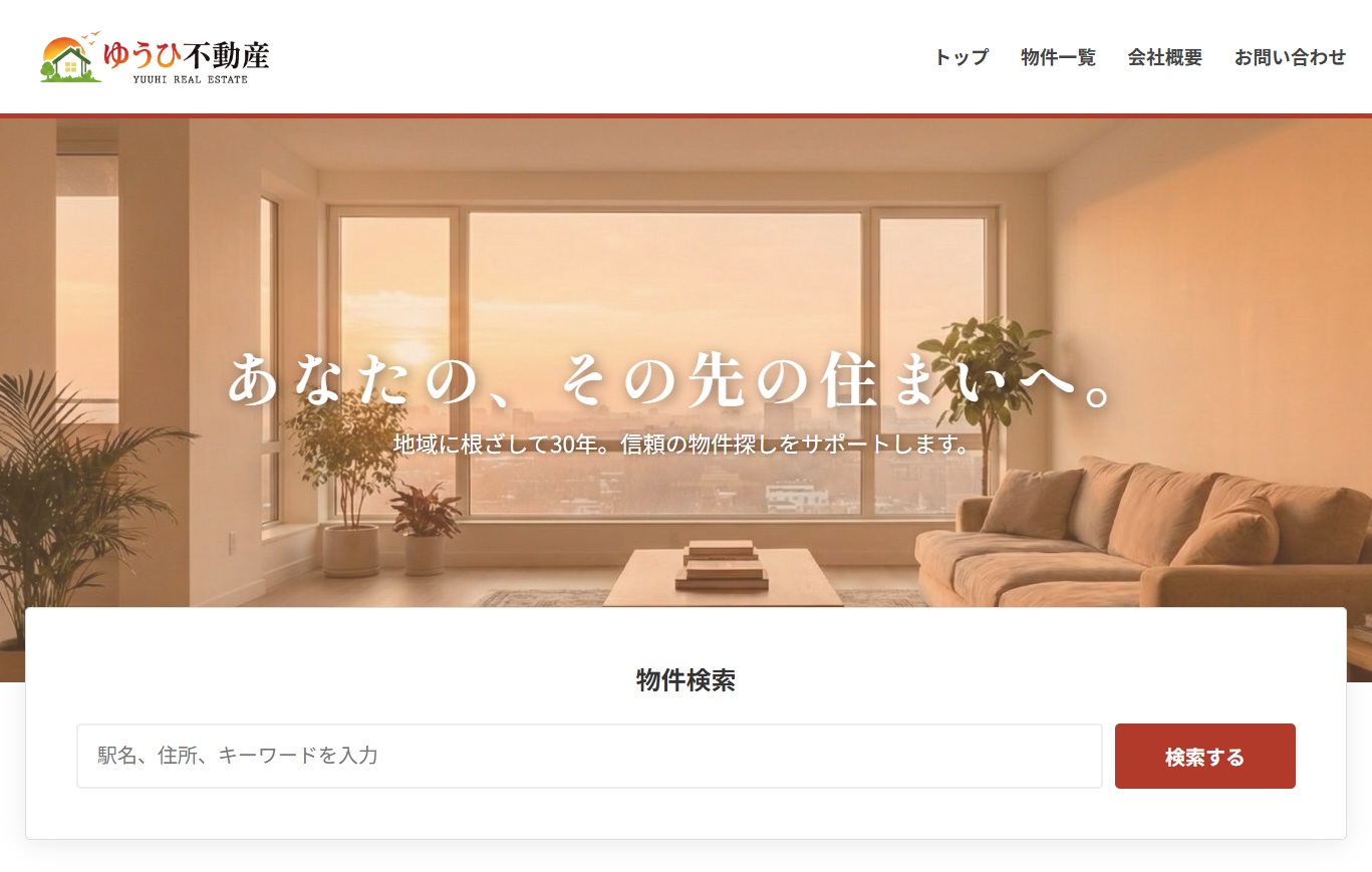 『ゆうひ不動産』が公開。普通の不動産サイトが“おかしな状態”へ変貌していくブラウザ探索ホラーゲーム_001