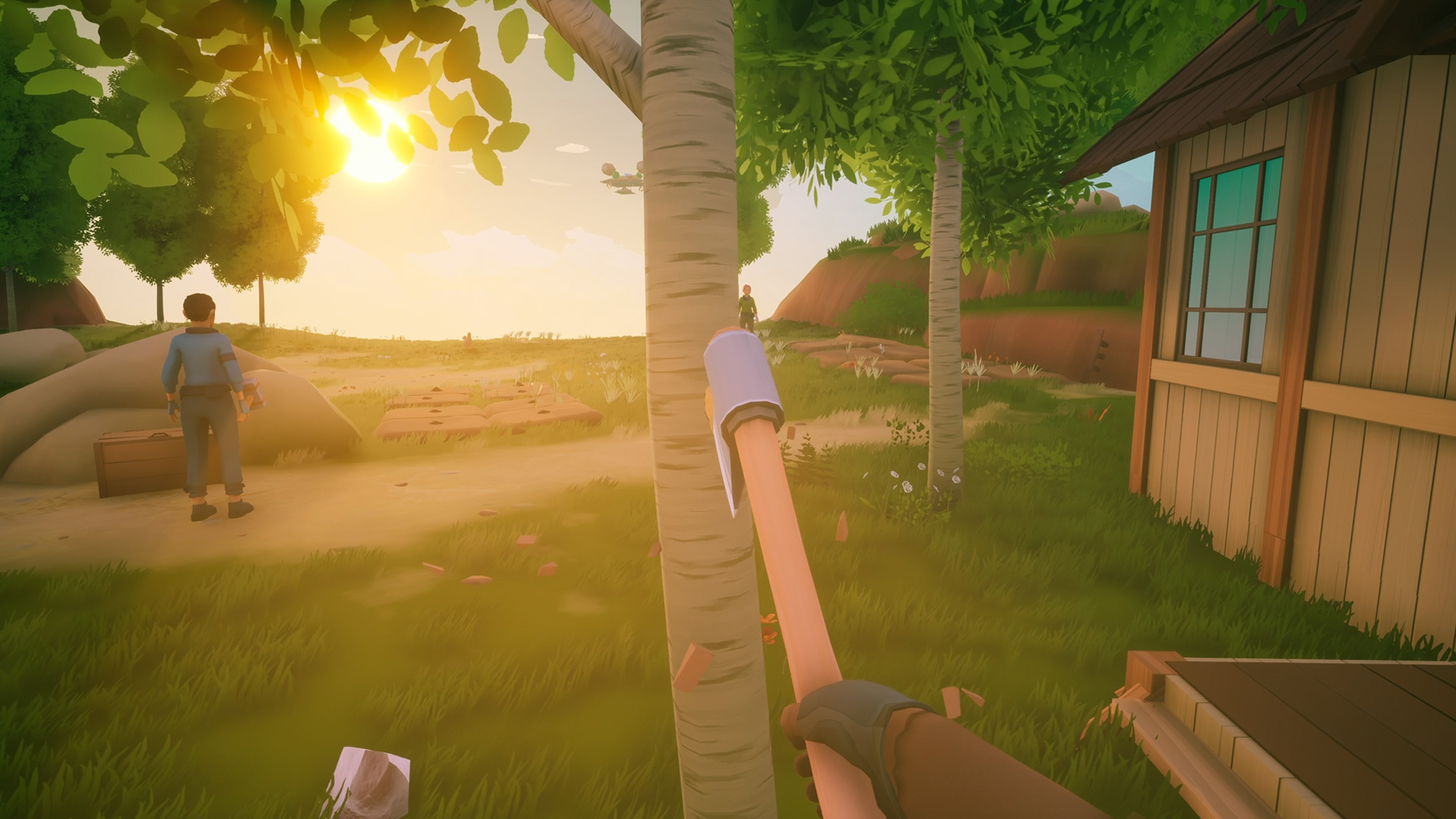 『ソーラーパンク：天空の島』が面白そう。最大4人協力マルチの空島オープンワールドサバイバルクラフトゲーム_002