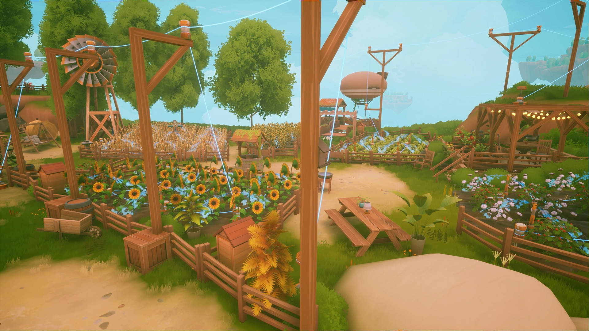 『ソーラーパンク：天空の島』が面白そう。最大4人協力マルチの空島オープンワールドサバイバルクラフトゲーム_001