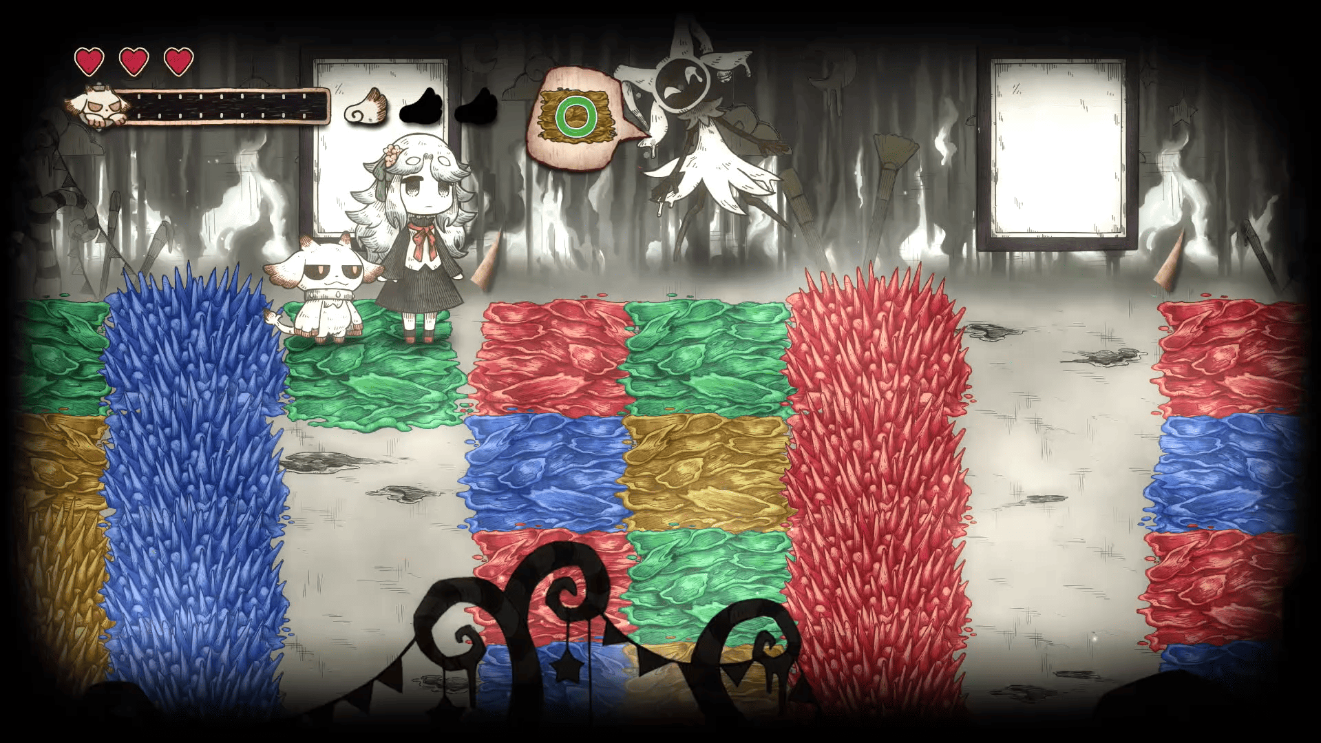 『シニガミ姫と異書館ノ怪物』火噴きや浮遊など能力の一部が新たに公開_020