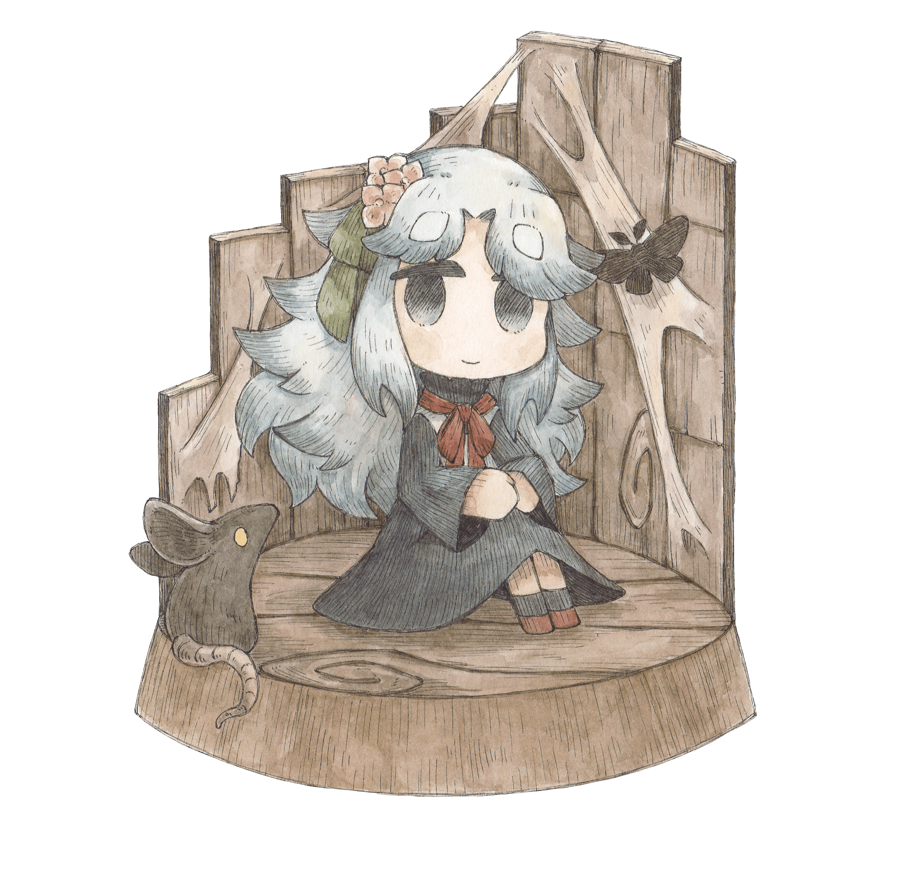 『シニガミ姫と異書館ノ怪物』火噴きや浮遊など能力の一部が新たに公開_013