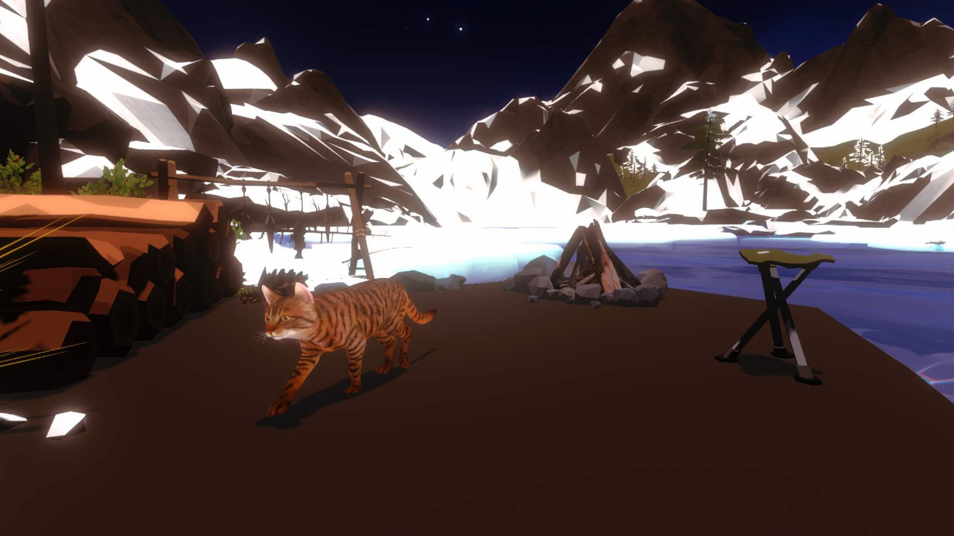 『たき火と猫』正式版が配信開始。かわいい猫ちゃんとたき火の音に癒される作業集中ゲーム_011