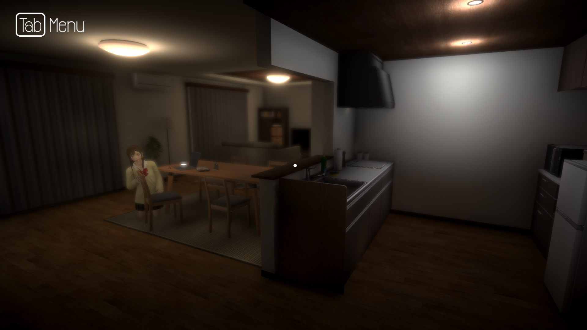 JKギャル幽霊との“社会的立場”を賭けた同棲生活が始まるホラーゲーム『セブン・ナイツ・ゴースト2』Steamストアページが公開_004