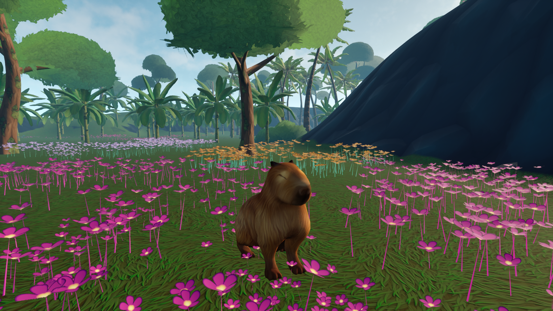 『Capybara Simulator』がSteam向けに発表。カピバラになれるゲーム_001