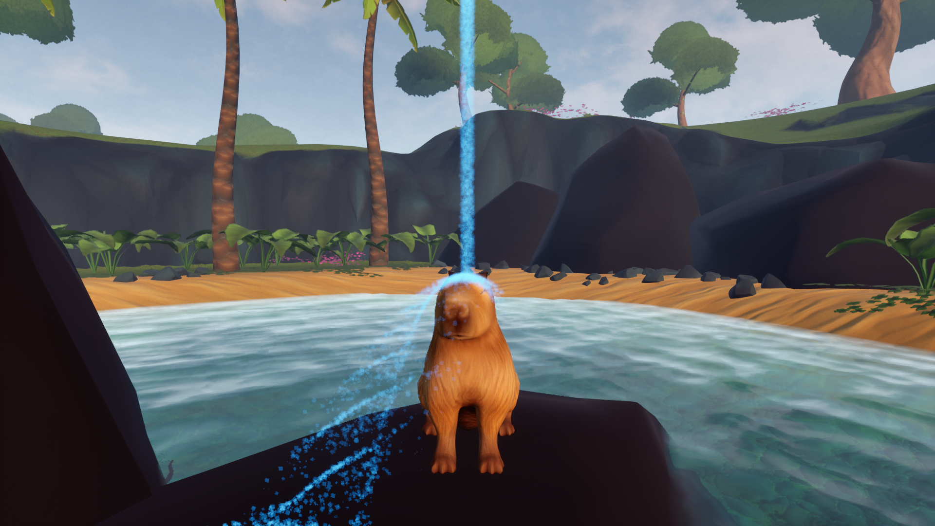 『Capybara Simulator』がSteam向けに発表。カピバラになれるゲーム_003