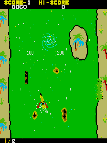 1982年にタイトーから発売されたアクションゲーム『アドベンチャーカヌー』が2月19日にスイッチ/PS/Xbox向けに配信決定_005