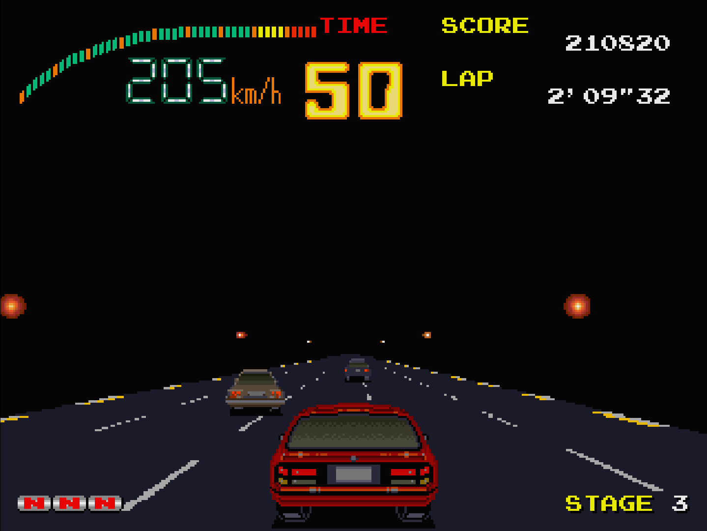 【アケアカ】1987年発売のレースゲーム『フルスロットル』が2月5日よりスイッチ、PS、Xbox向けに配信開始へ_003