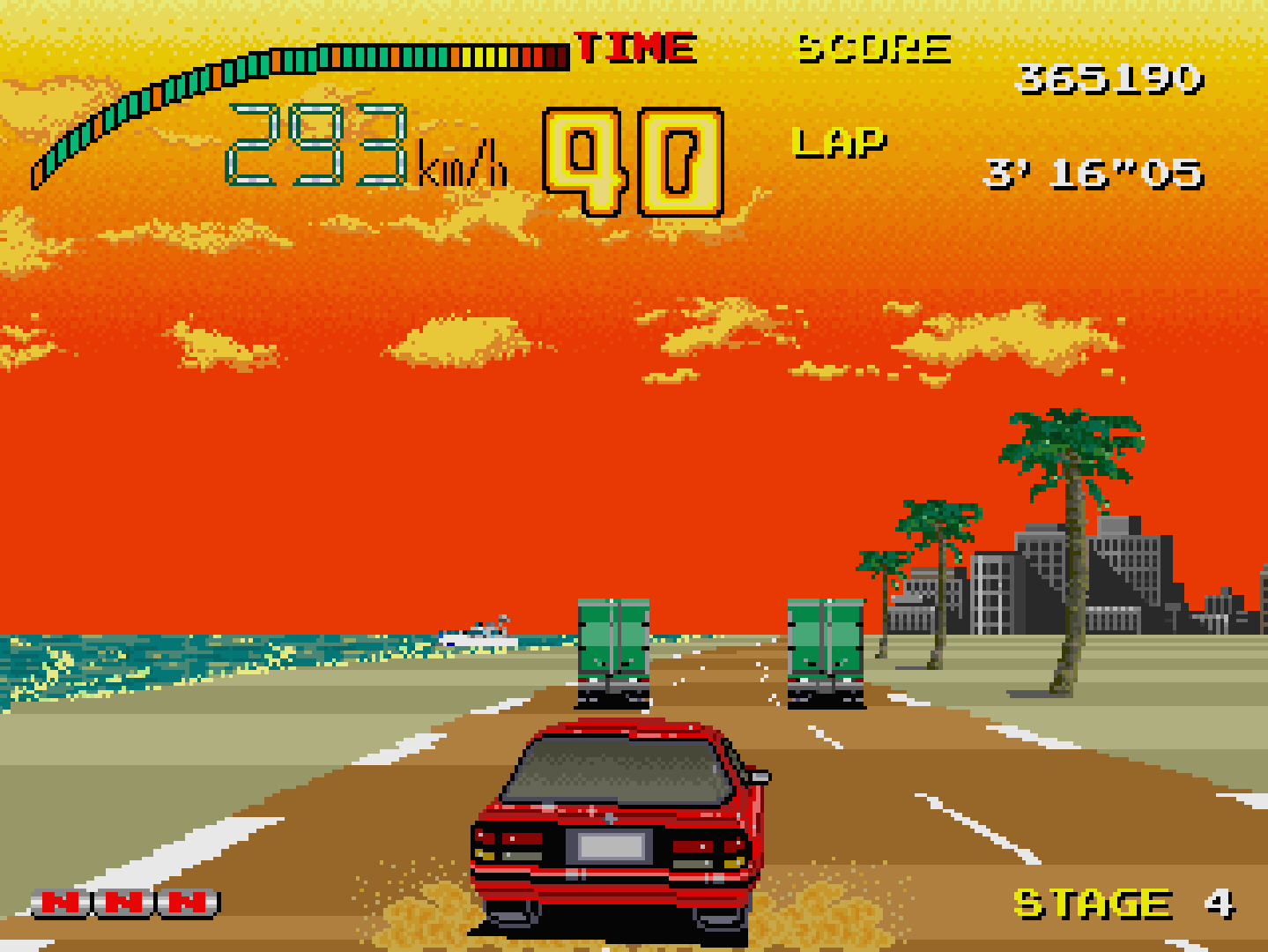 【アケアカ】1987年発売のレースゲーム『フルスロットル』が2月5日よりスイッチ、PS、Xbox向けに配信開始へ_004