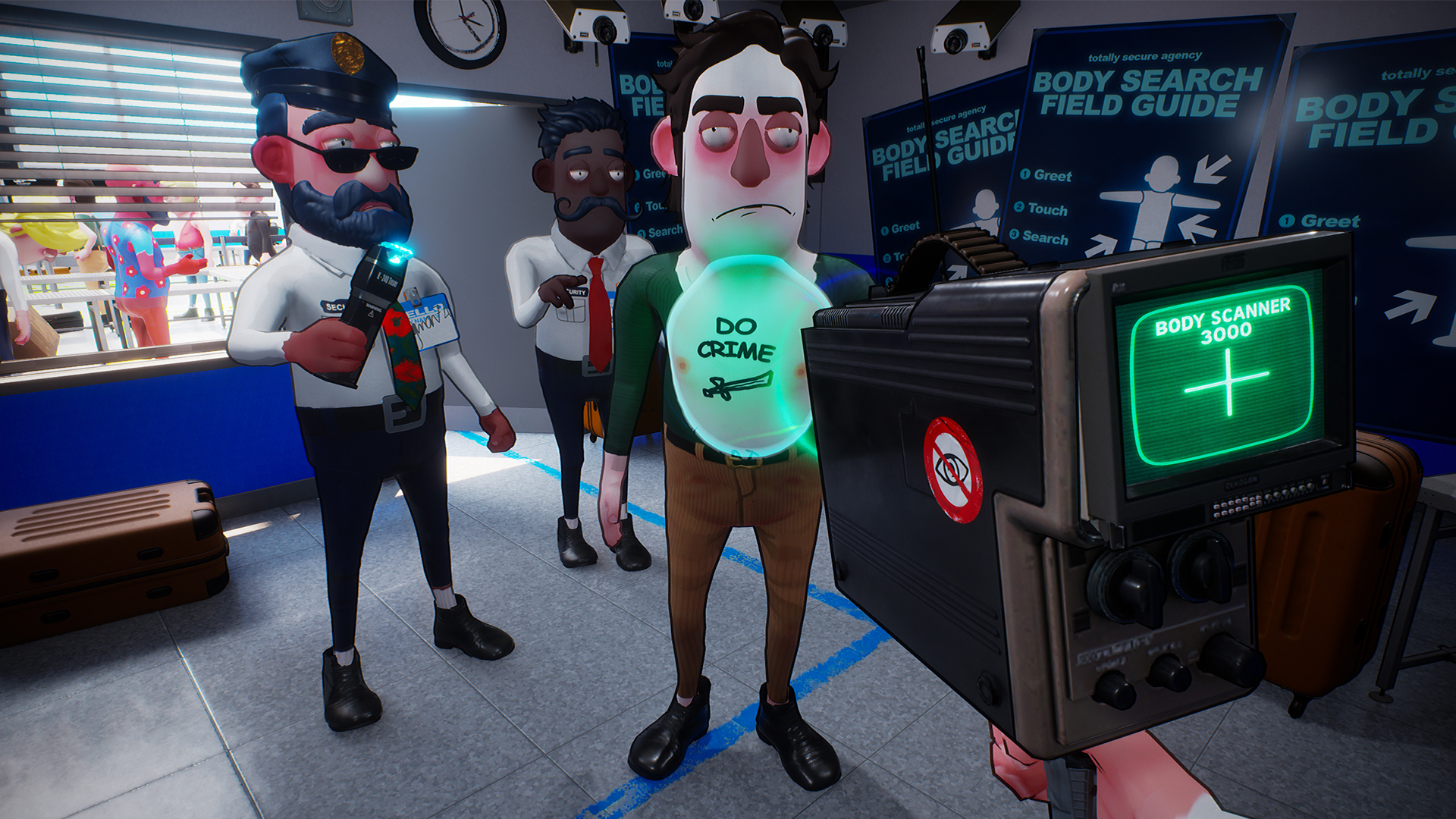 『Totally Secure Airport』が面白そう。カオスすぎる最大4人協力の空港警備員ゲーム_002