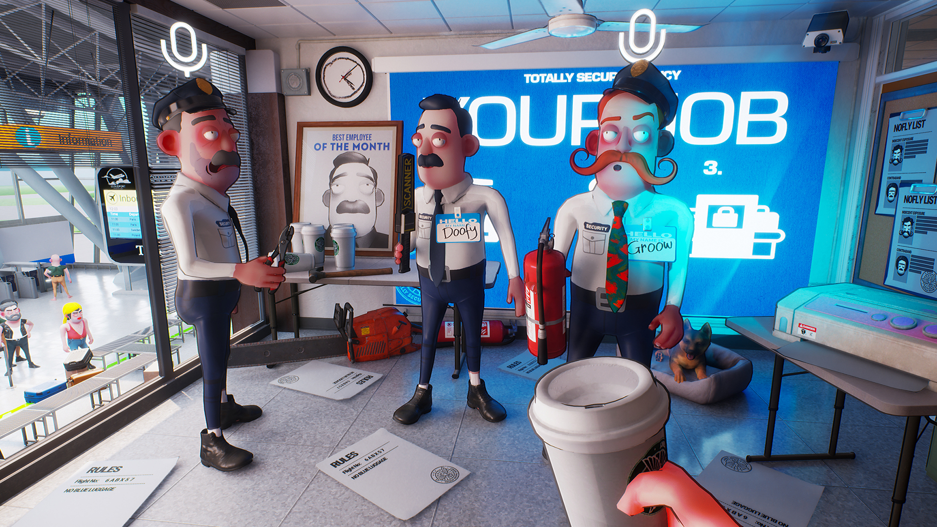 『Totally Secure Airport』が面白そう。カオスすぎる最大4人協力の空港警備員ゲーム_005