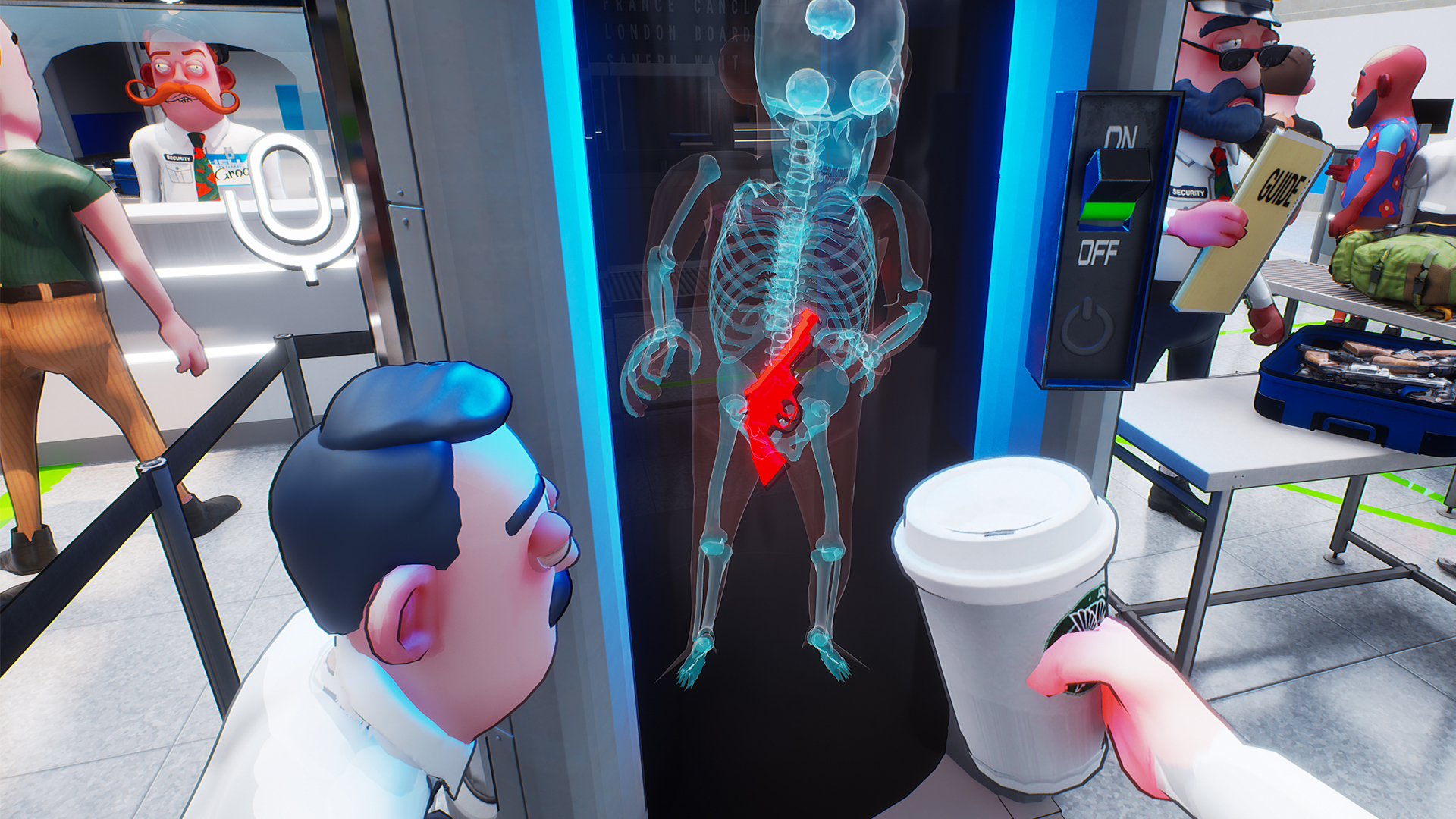 『Totally Secure Airport』が面白そう。カオスすぎる最大4人協力の空港警備員ゲーム_003