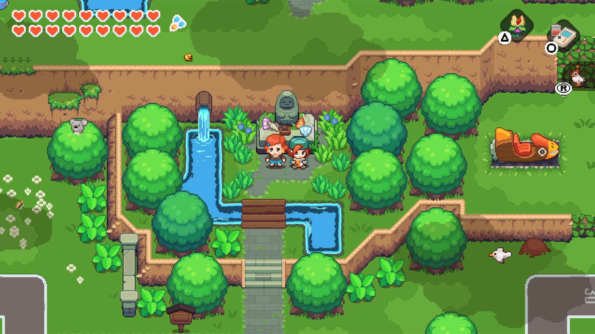 『UNDER THE ISLAND』正式リリース。少女ニアが沈没の危機にある島を救うため大冒険するアクションゲーム_001