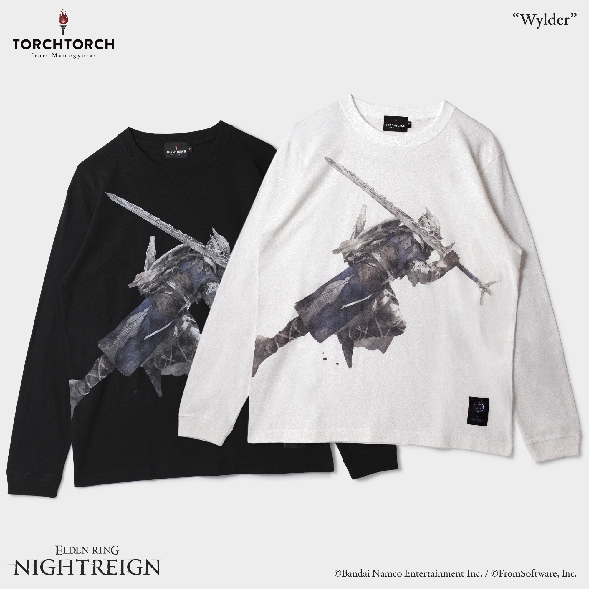 『ELDEN RING NIGHTREIGN』および『ELDEN RING』から新作ロングスリーブTシャツが登場_001
