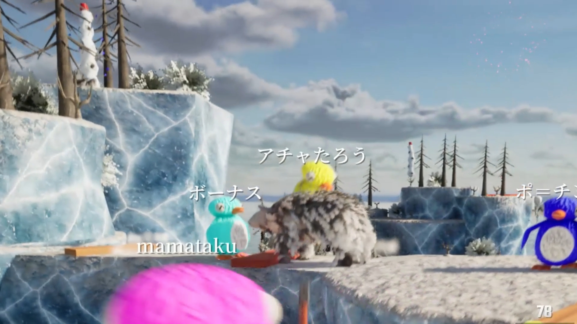 『LINK penguins』体験版が2月23日に配信決定。南極の氷と氷の間に橋を架ける最大8人協力ゲーム_006